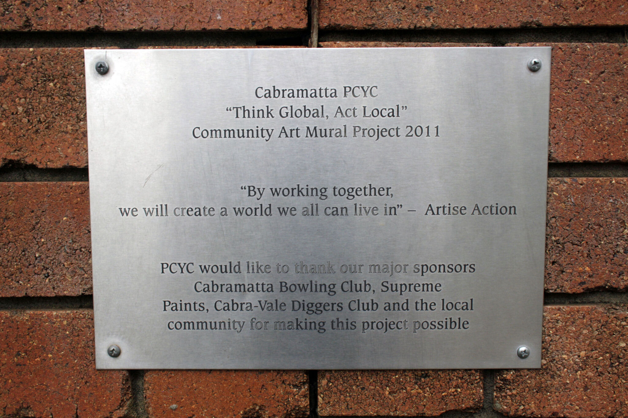 PCYC Cabramatta&mdash;Think Global, Act Local