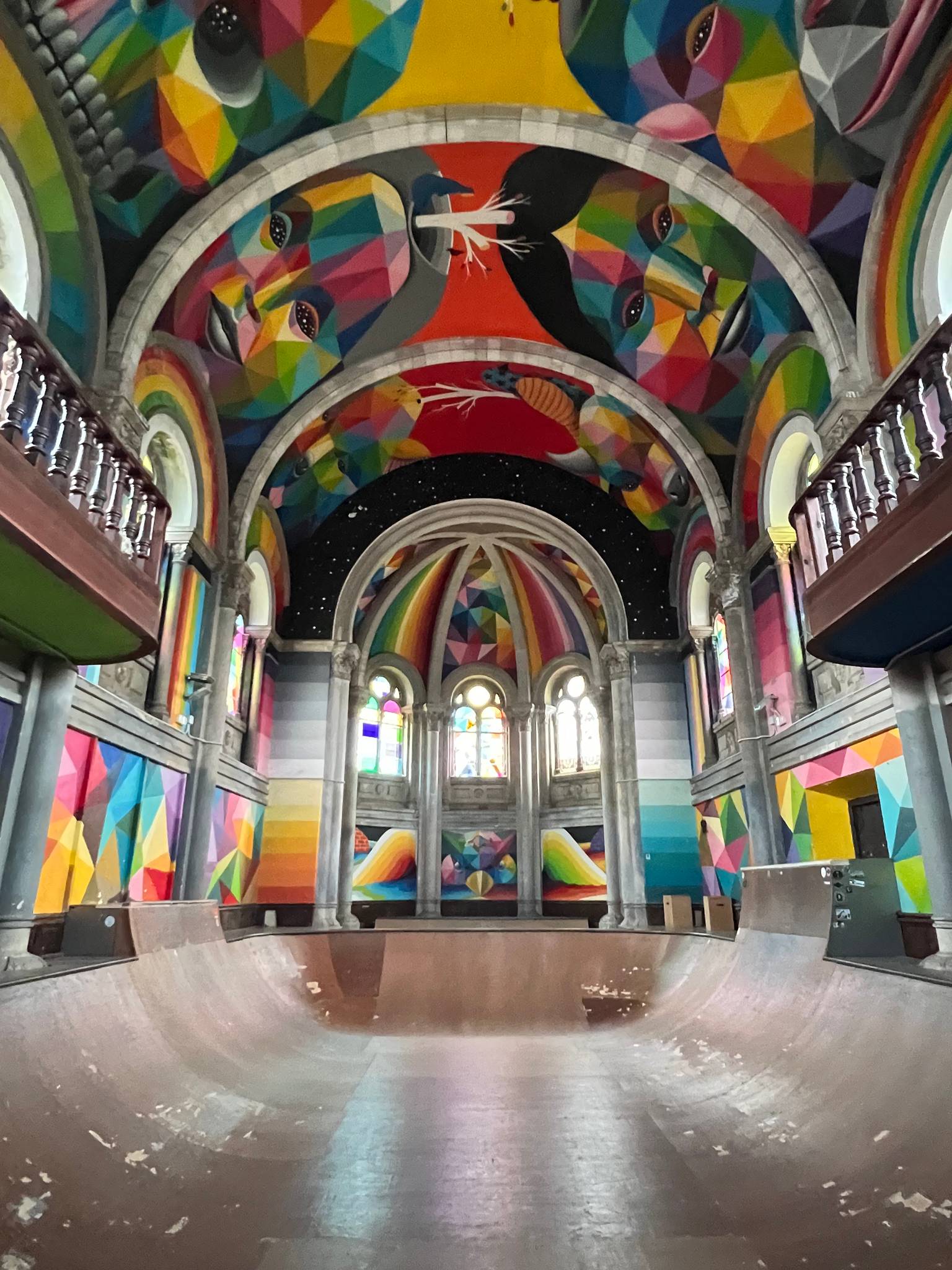 Okuda&mdash;“The Skate Church”