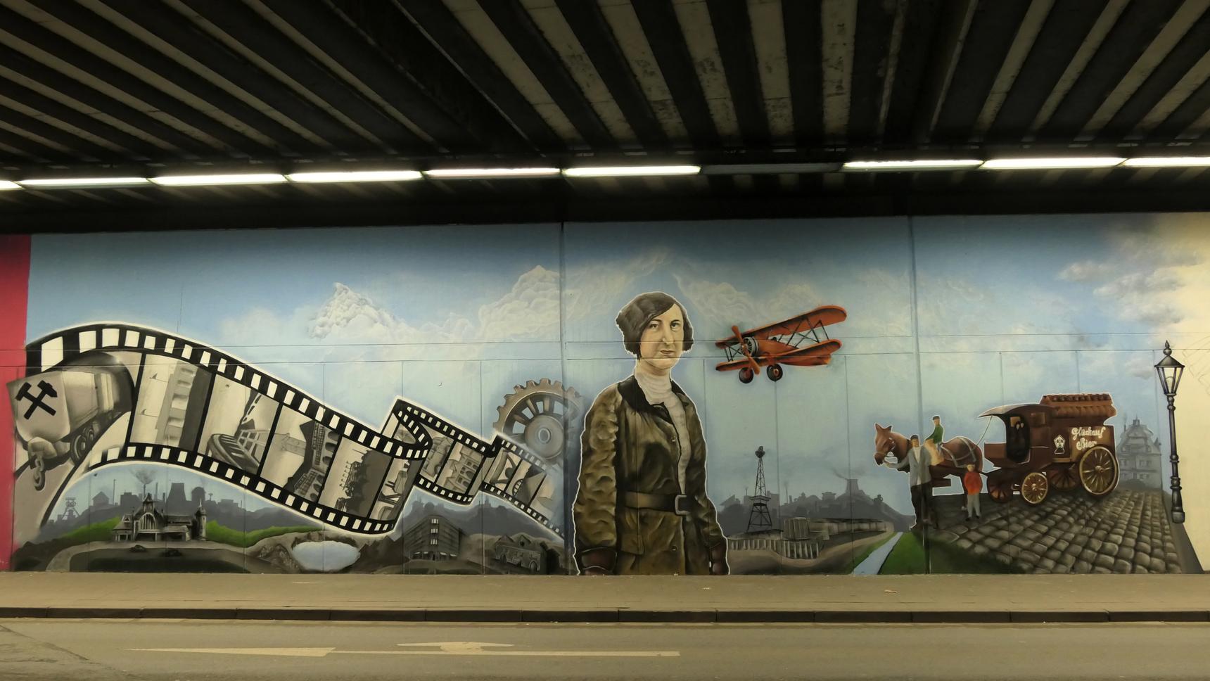 DAN , WIXONE, Mone, DRK Crew, SPONK, Beni Veltum, Alex Terboven, Levin Tomala, Knut Köhler, Chris Gollan—Kulturcollage Tunnel Wickingstraße