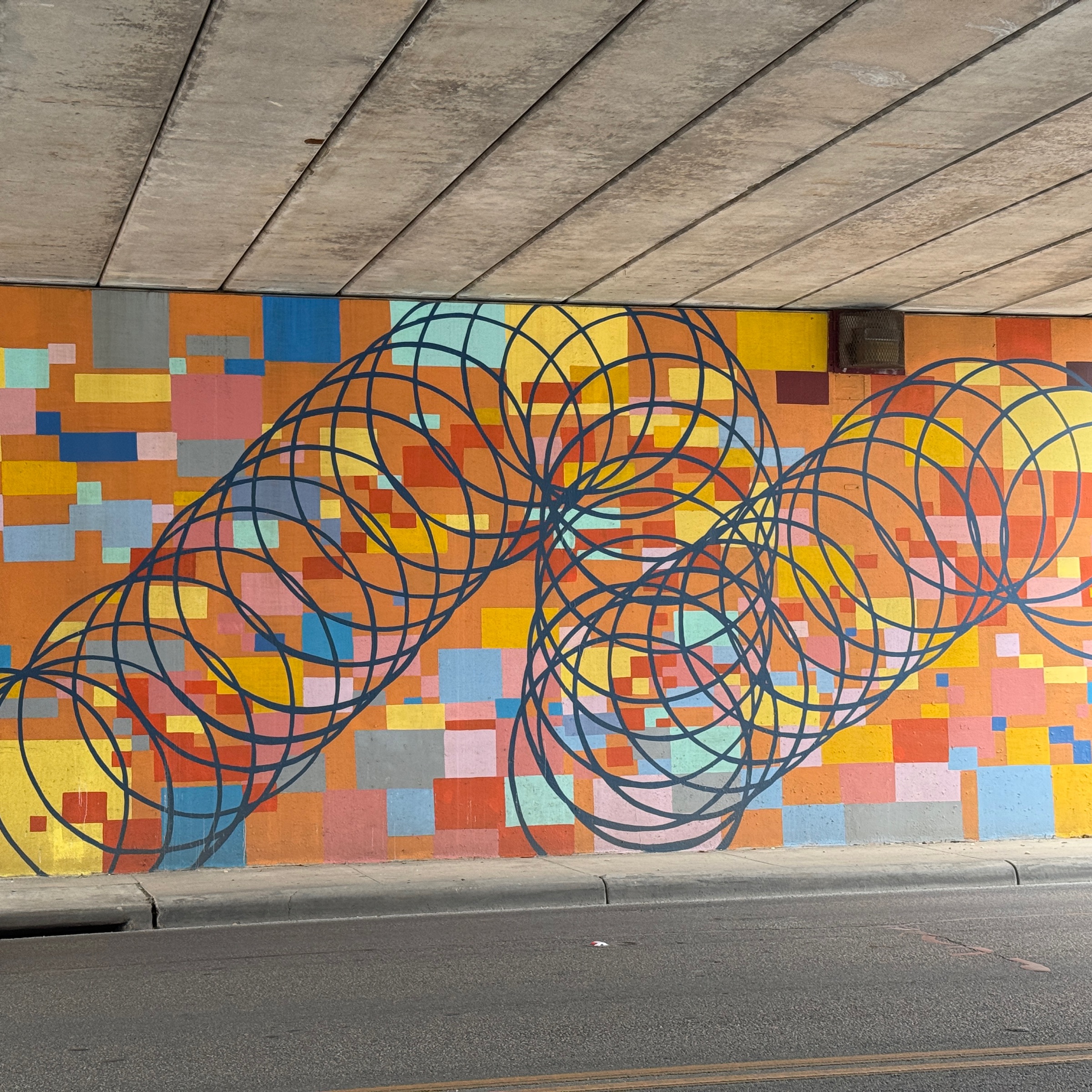Neon Drive by Iker Muro - Street Art Cities