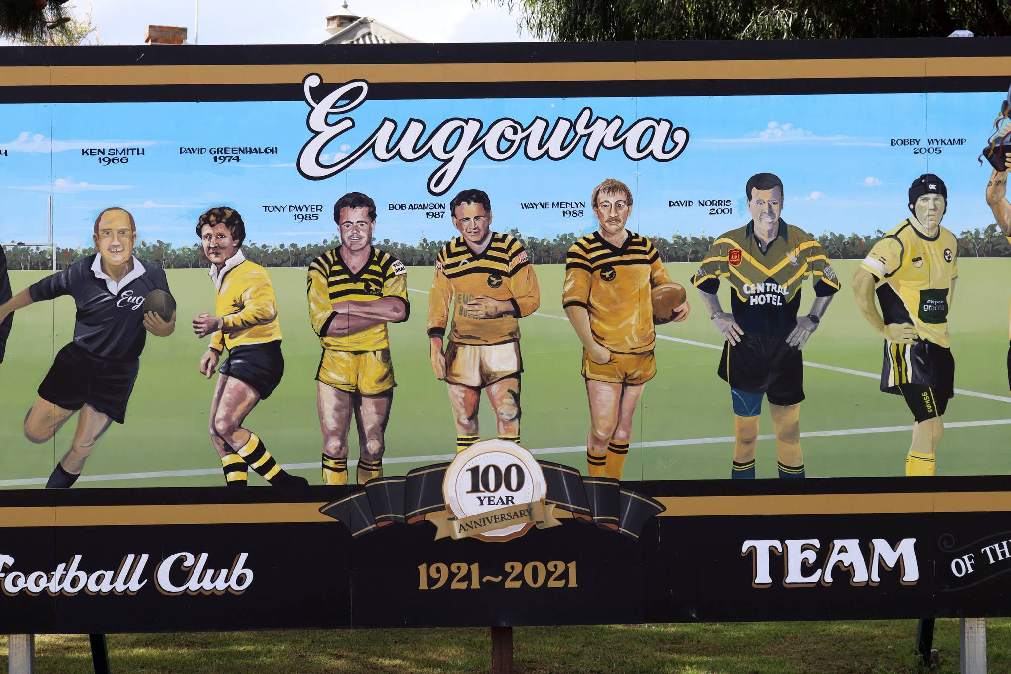 Peter Crossman, Arty Shaz, Marshall Dunn&mdash;Eugowra Rugby League Football Club