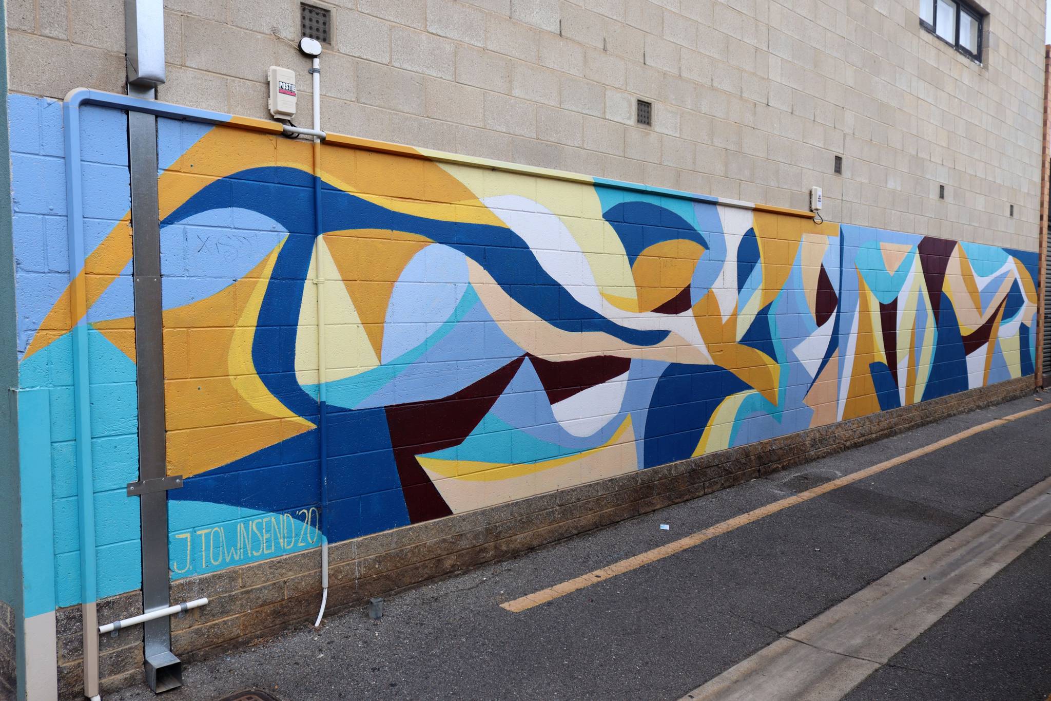 Julia Townsend&mdash;Beach Mural