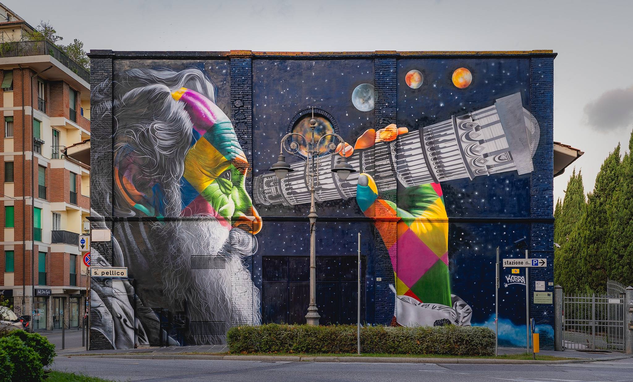 Eduardo Kobra&mdash;Galileo Galilei