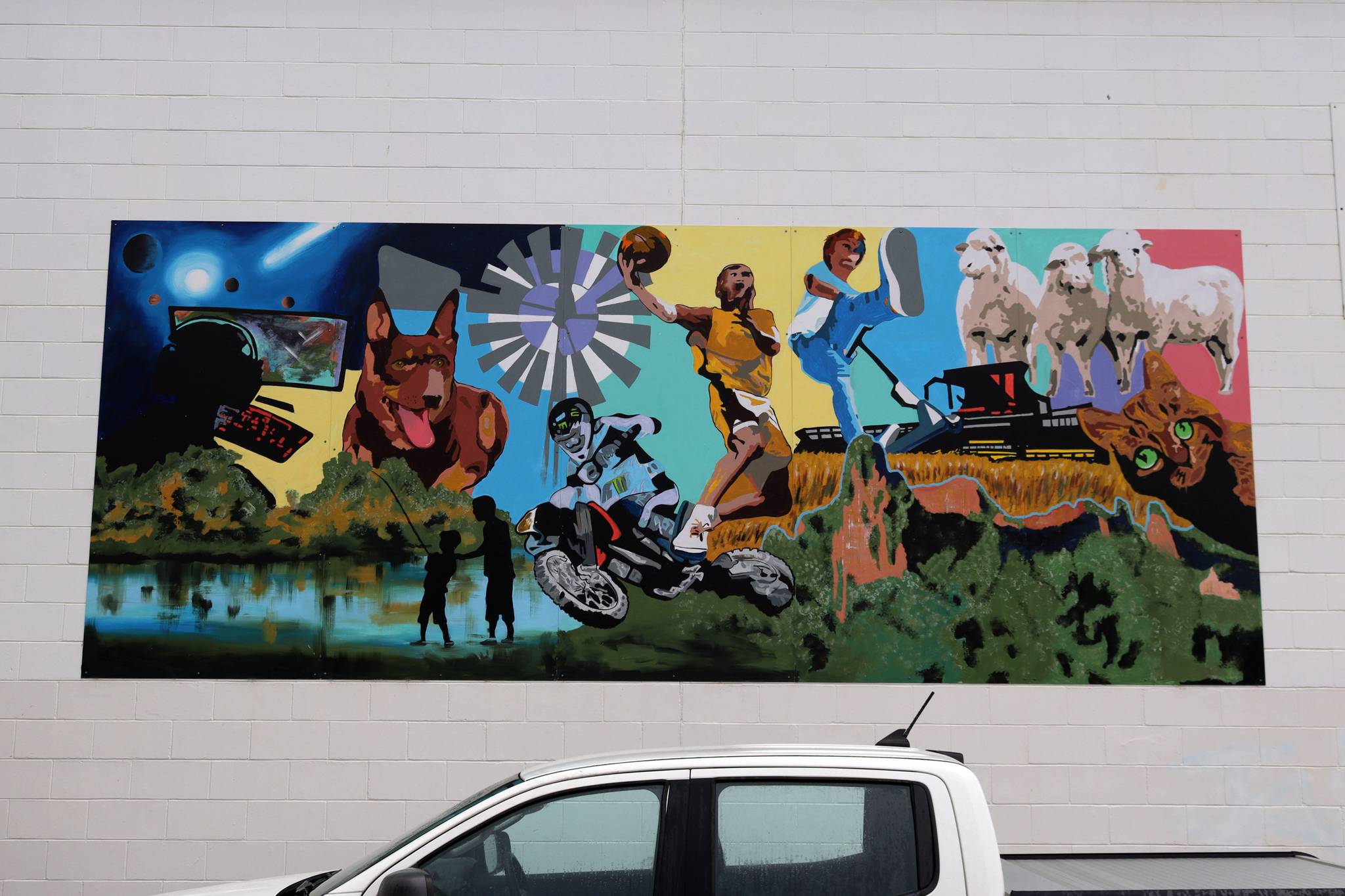 Jack Randell&mdash;Real Ideas Mural