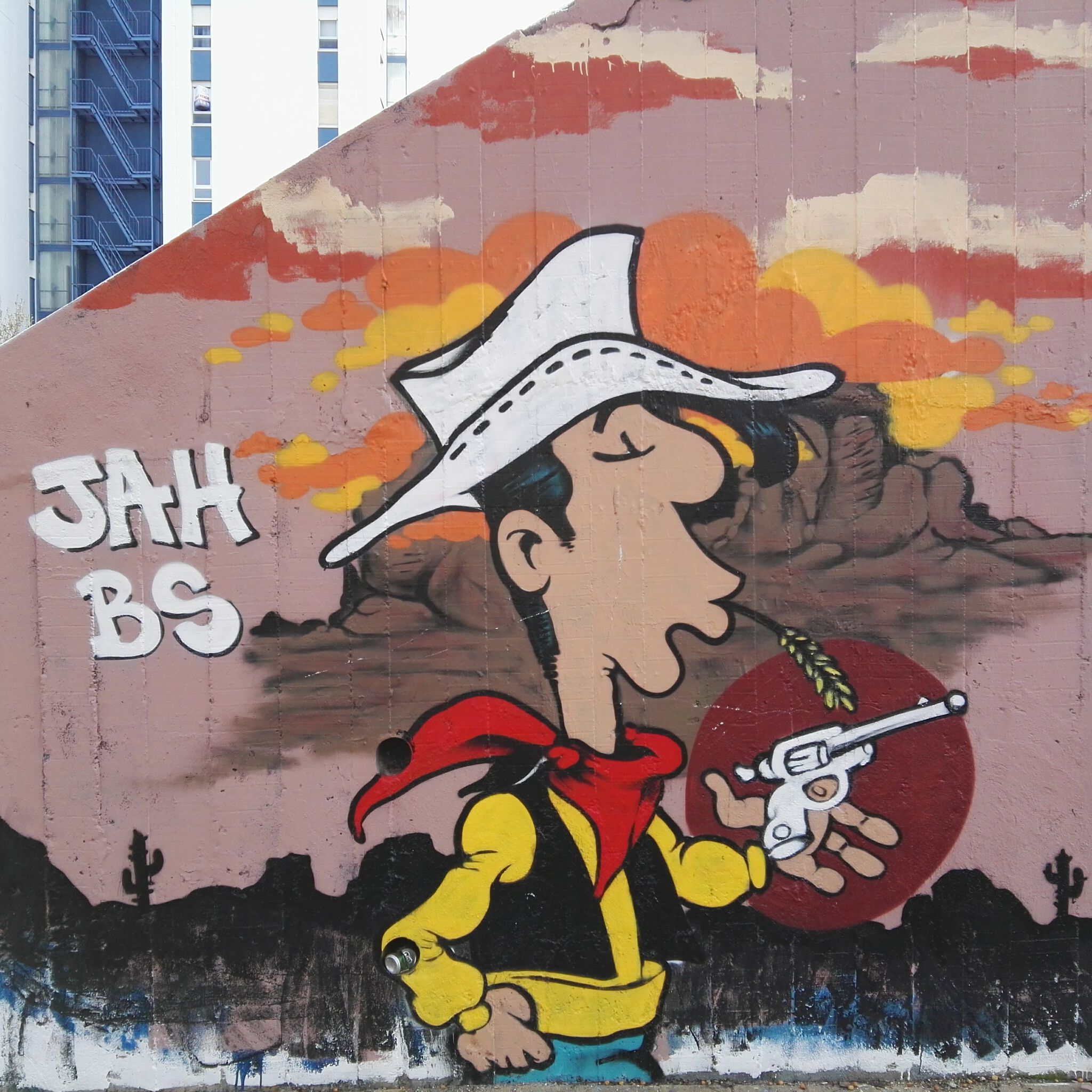 4bs crew&mdash;lucky luke