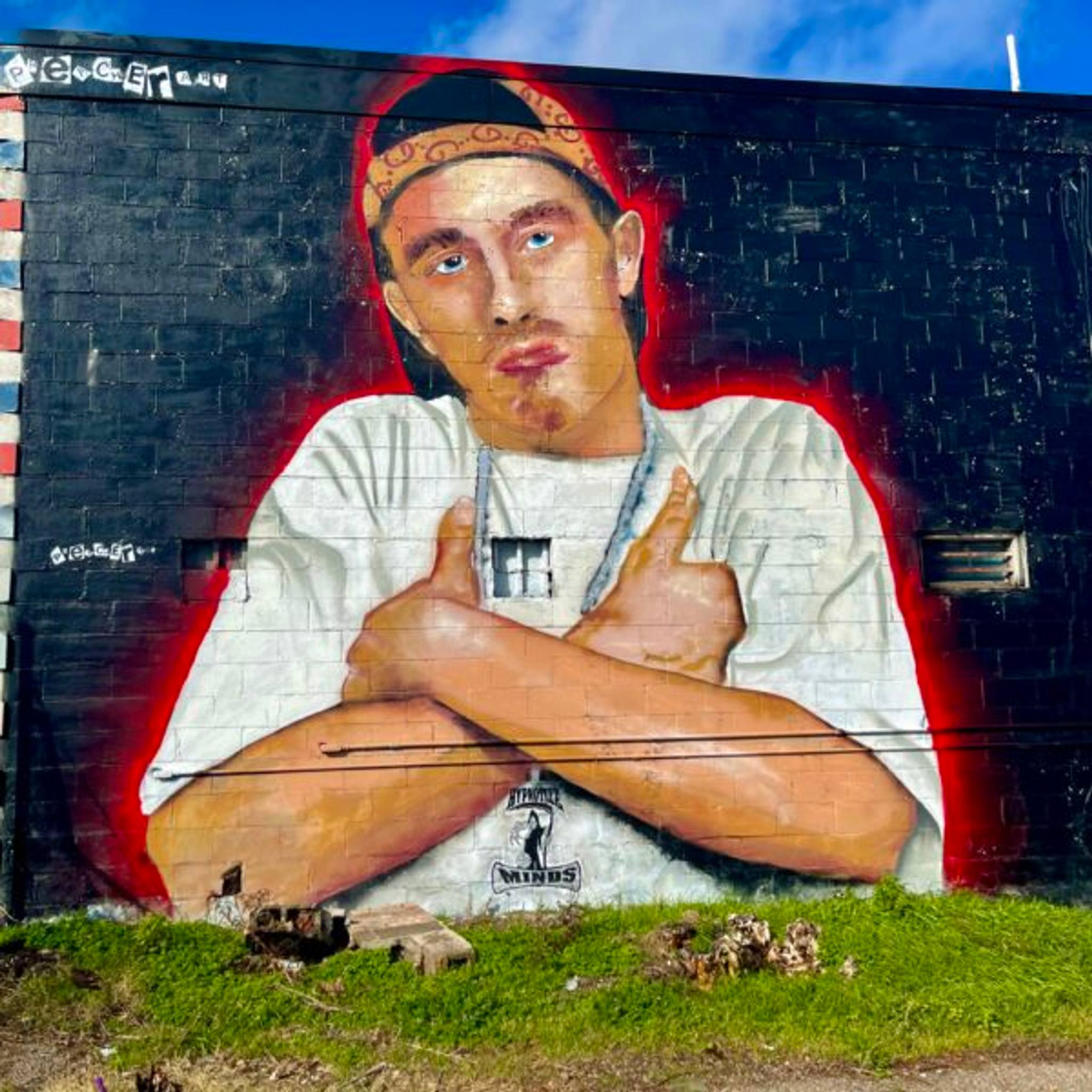 Preacher&mdash;LIL WYTE MURAL 