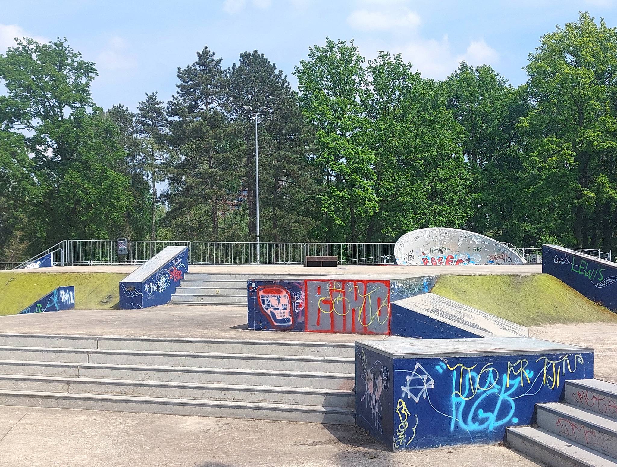 &mdash;Kapermolen skatepark