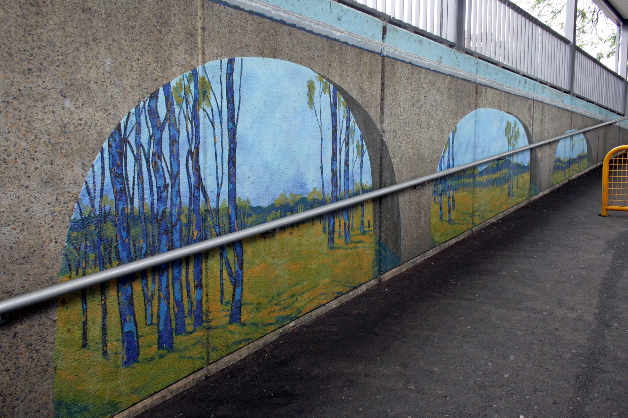 Rodney Monk&mdash;Guildford Underpass Mural