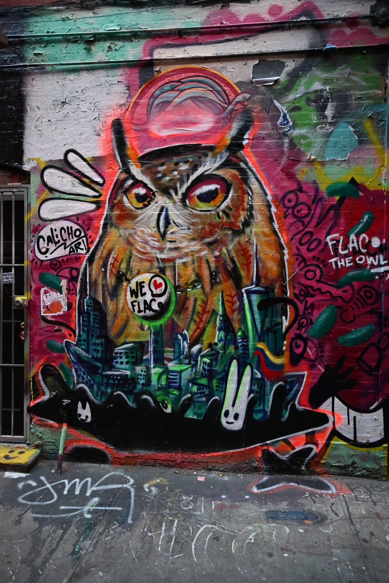 CalichoArt&mdash;Flaco the owl