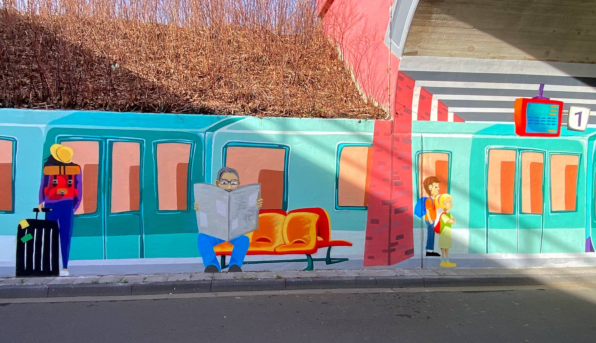 Goodlack Art&mdash;Railway station Lindweiler