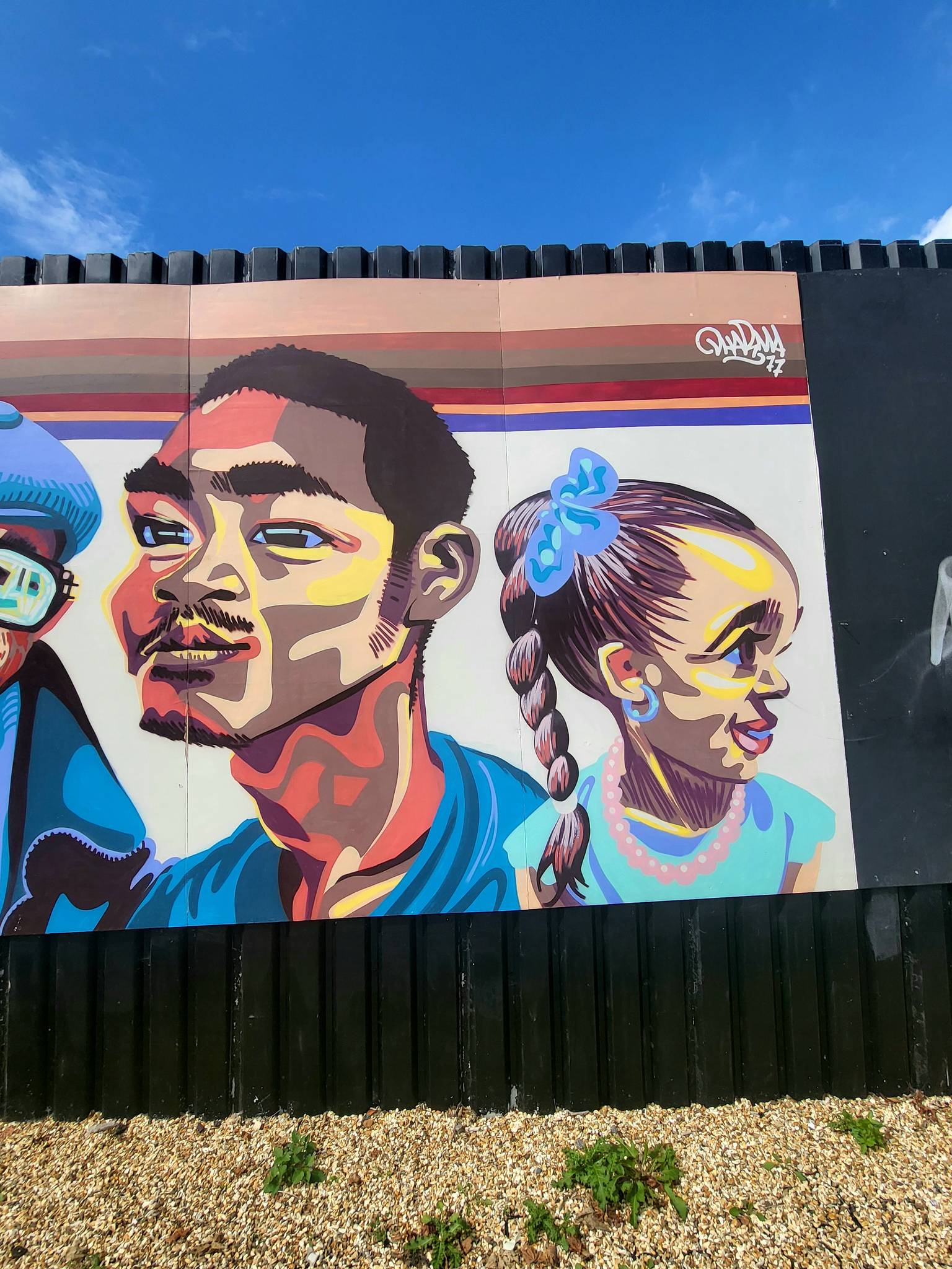 Dharma 77, farkFK, Mistersamo&mdash;Play park mural