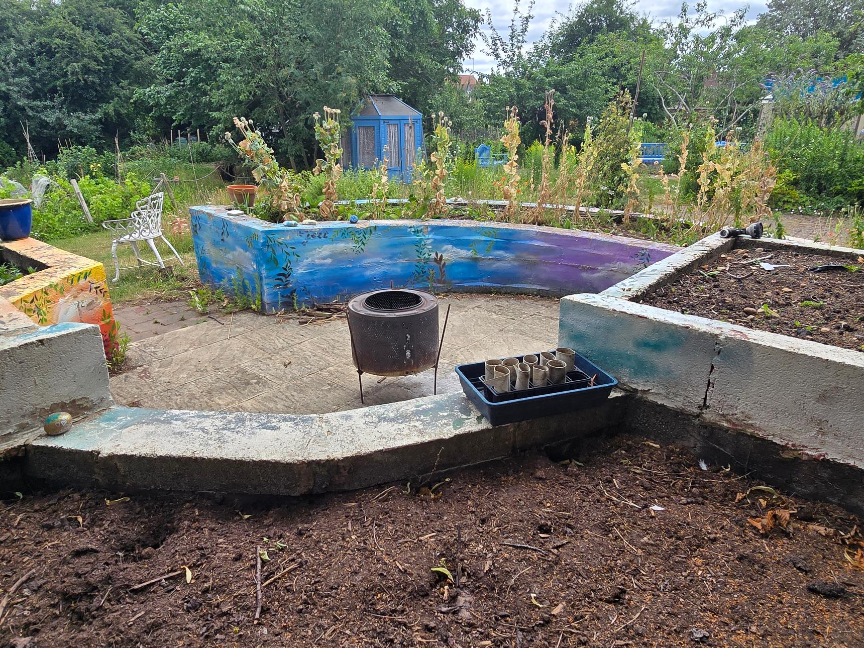 Sweetheart Streetart, Marko Antonio—Lifeways Centre Community Garden Mural