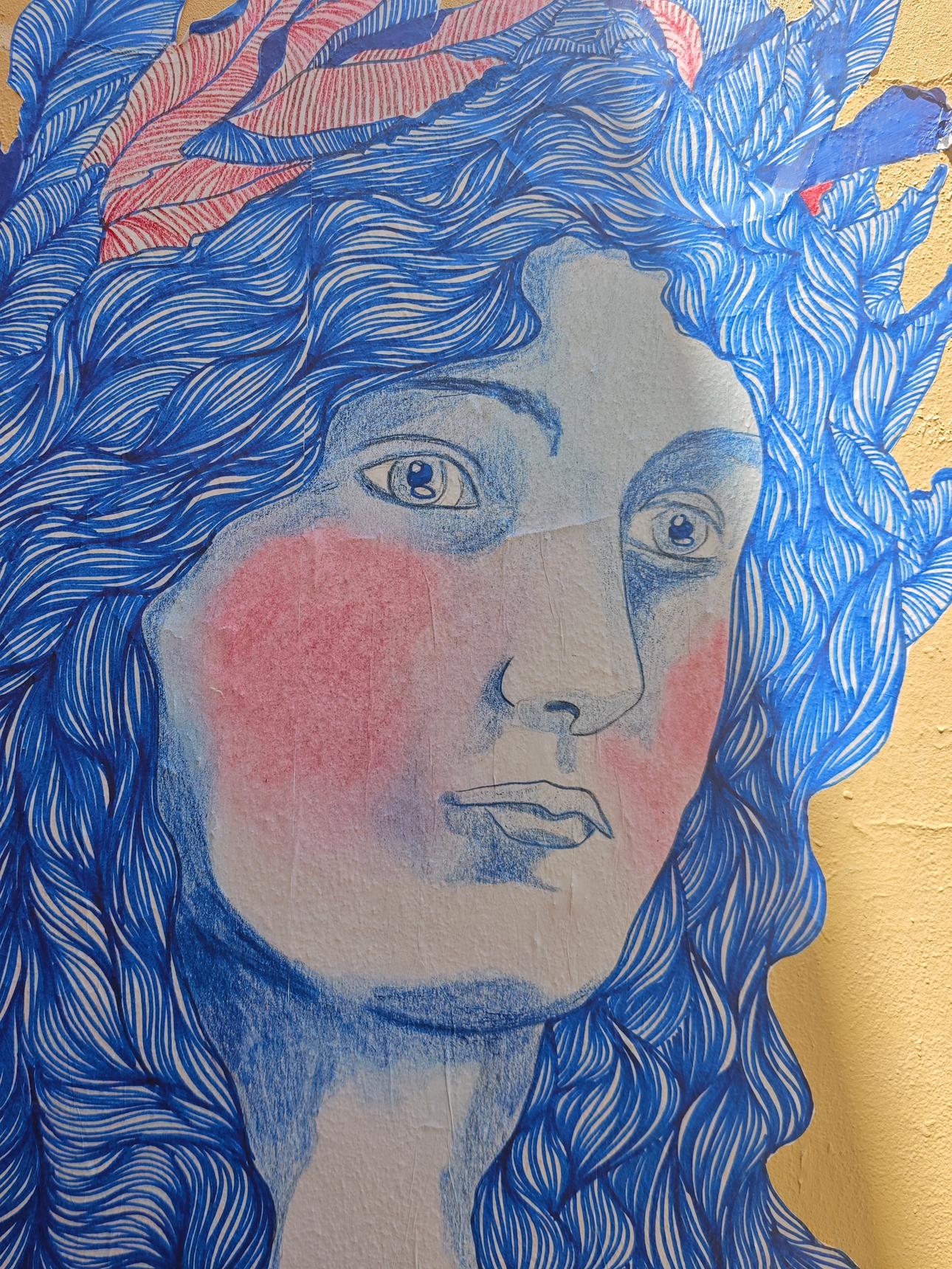 Delphine Delas—Liberté égalité collé