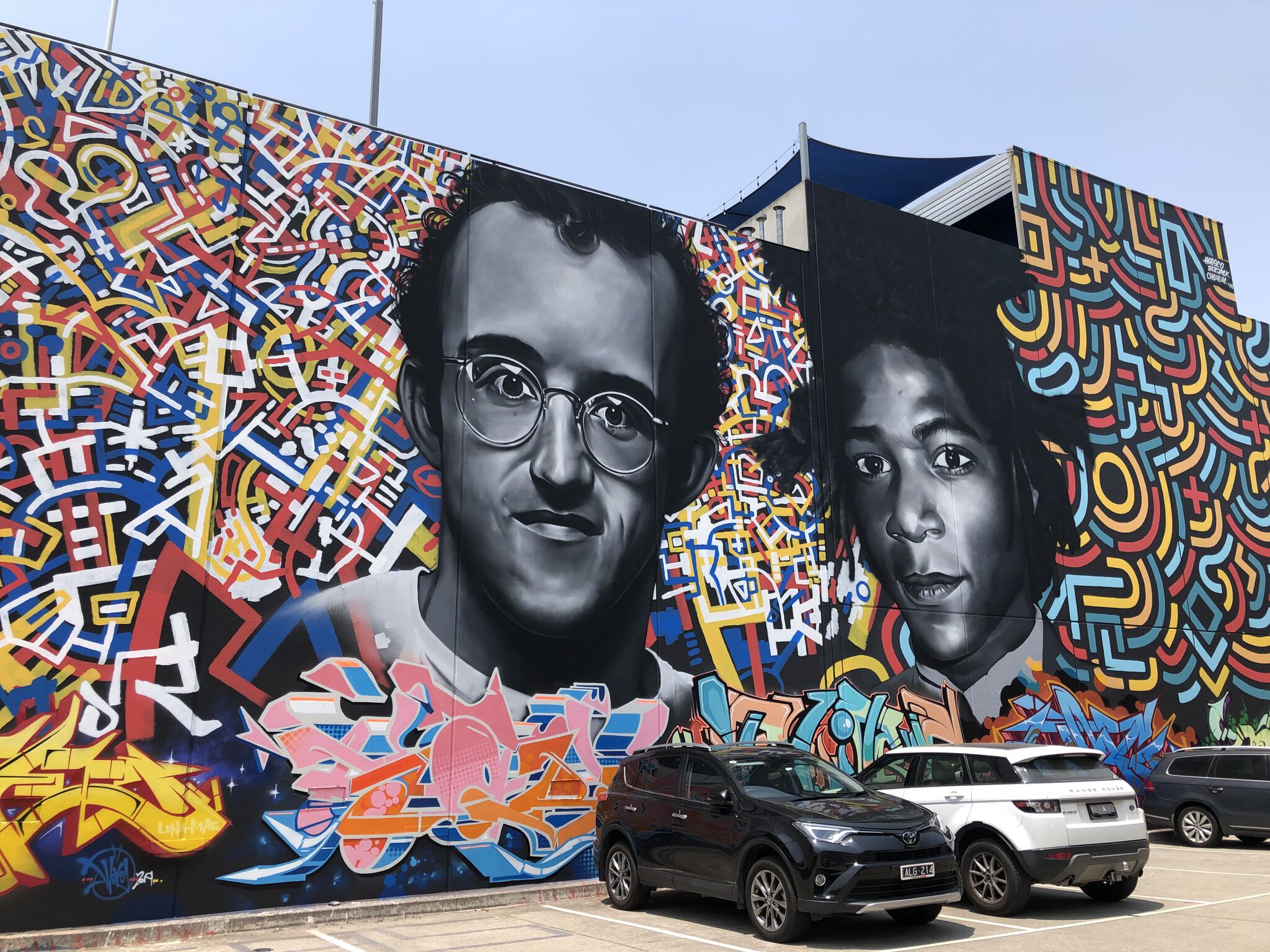 Heesco, Conrad Bizjak, Chehehe&mdash;Haring and Basquiat