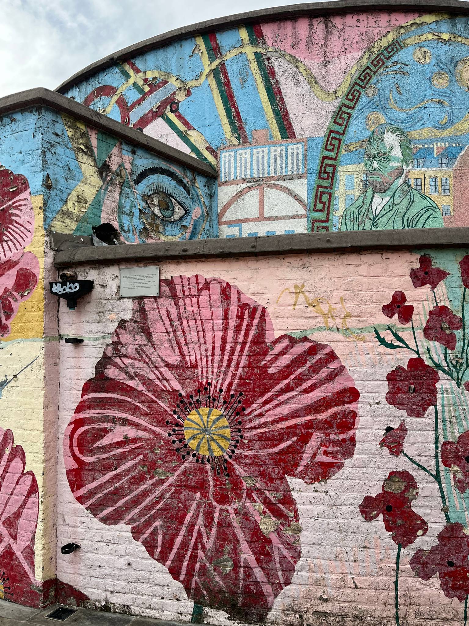 Brian Barnes&mdash;Stockwell War Memorial Mural