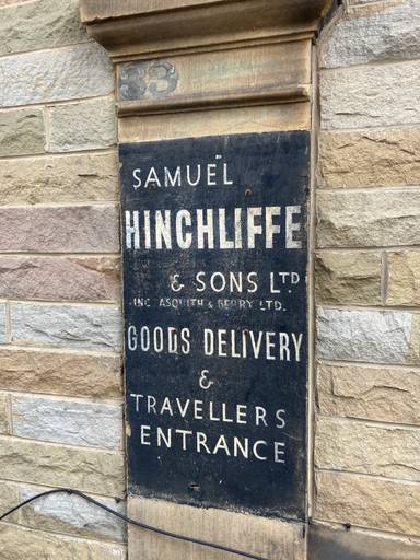 Samuel Hinchliffe & Sons ghost sign