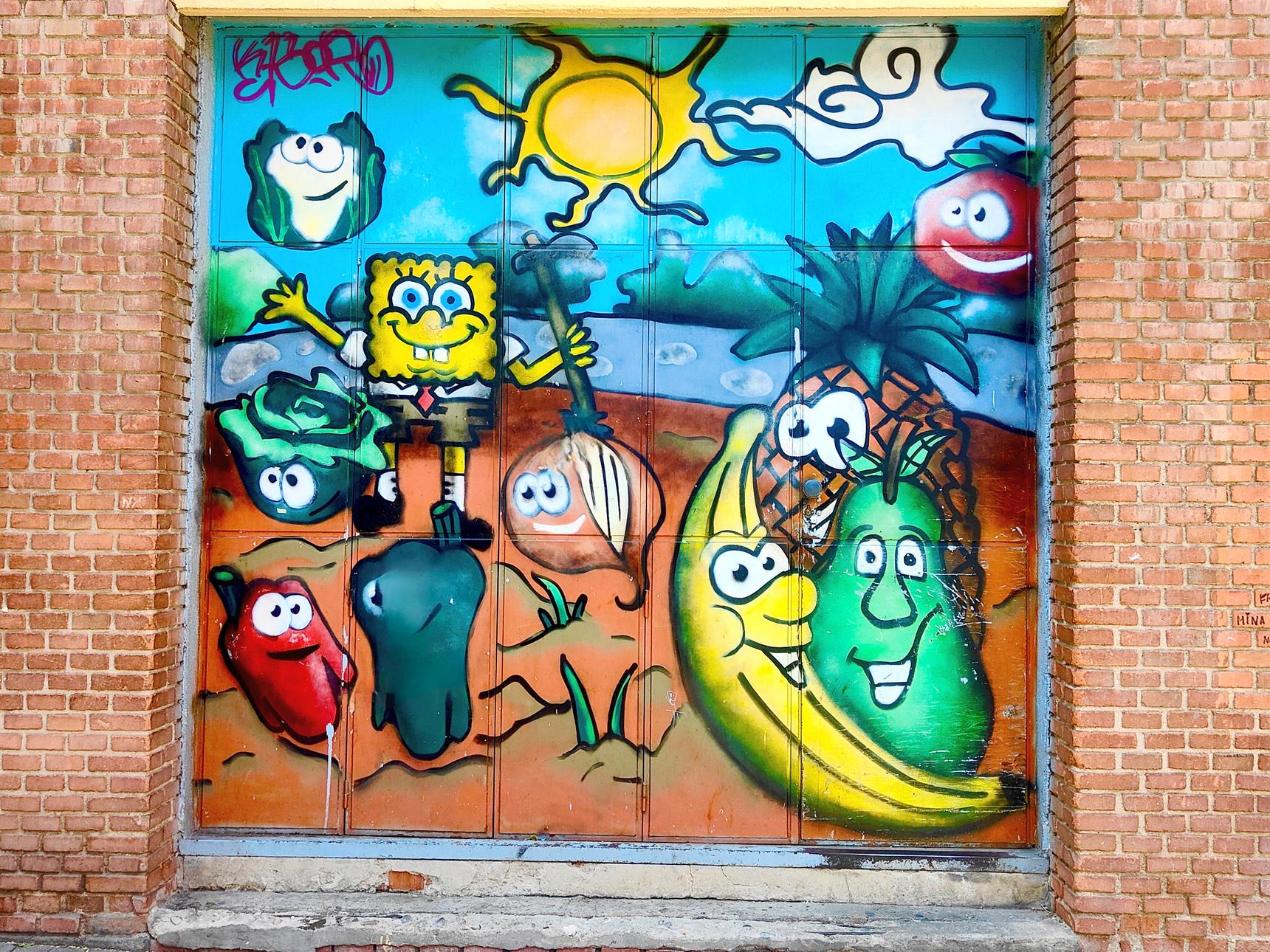Unknown - Madrid—SPONGEBOB GOES VEGAN