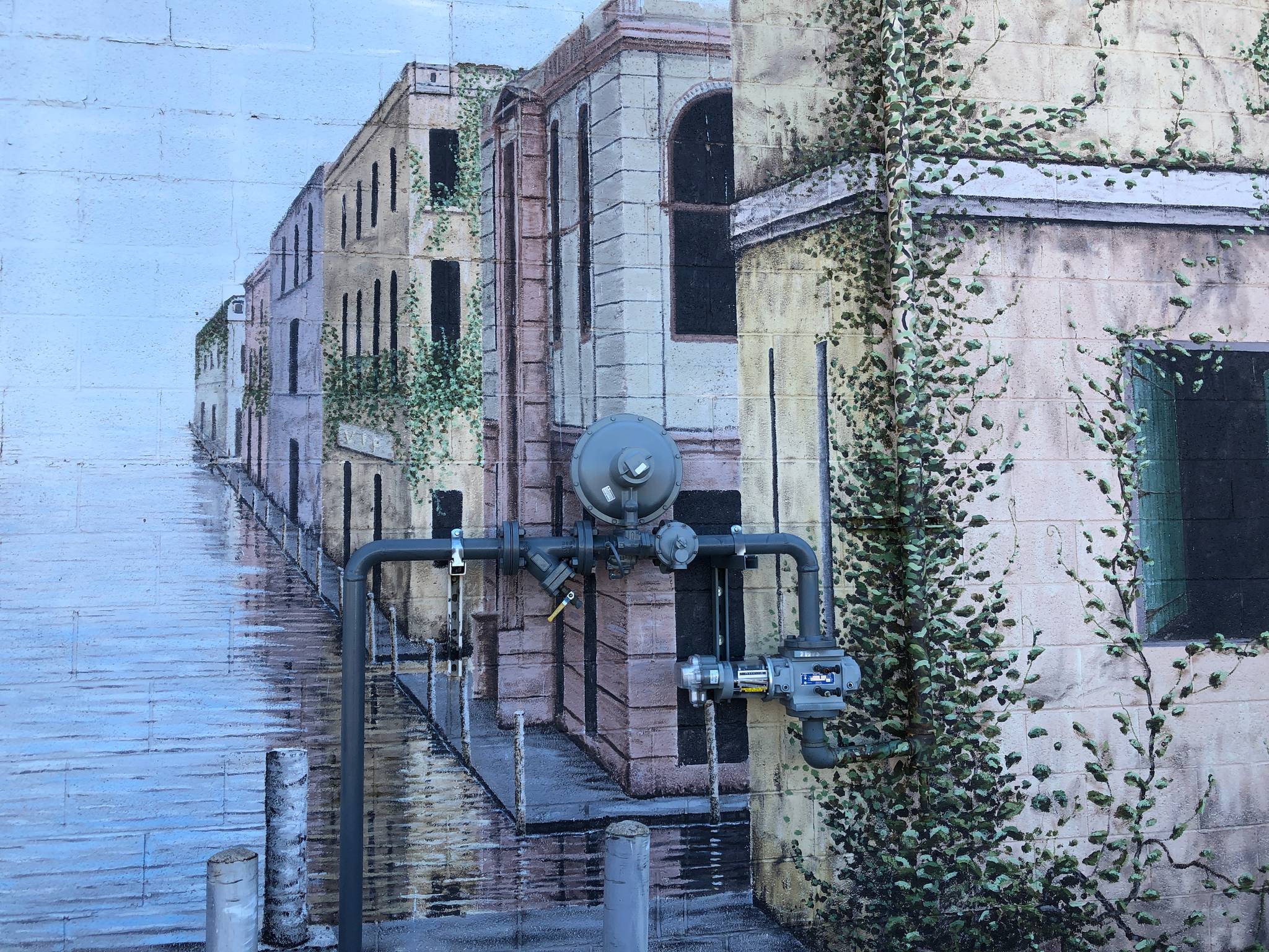 Tom Napoli&mdash;Trompe L'oeil mural