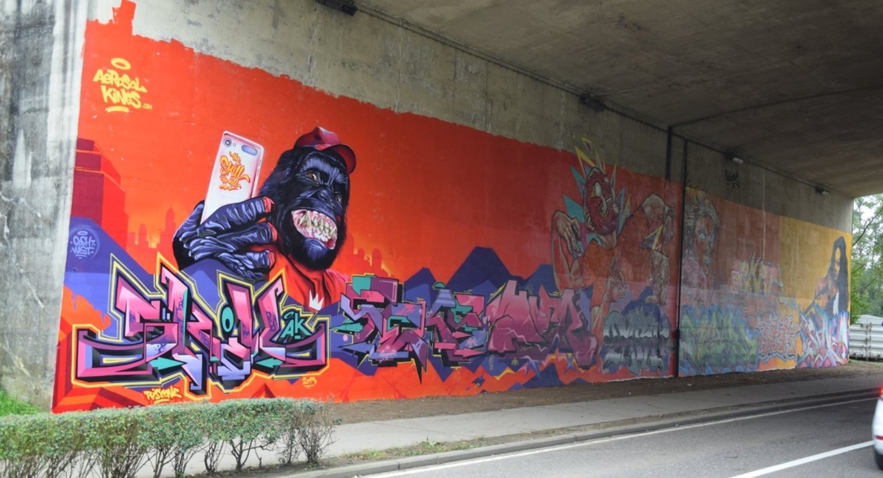 The Wizard Squad, A Squid Called Sebastian, Aerosol Kings, Kalvin Festré&mdash;Graffiti-jam Pigment