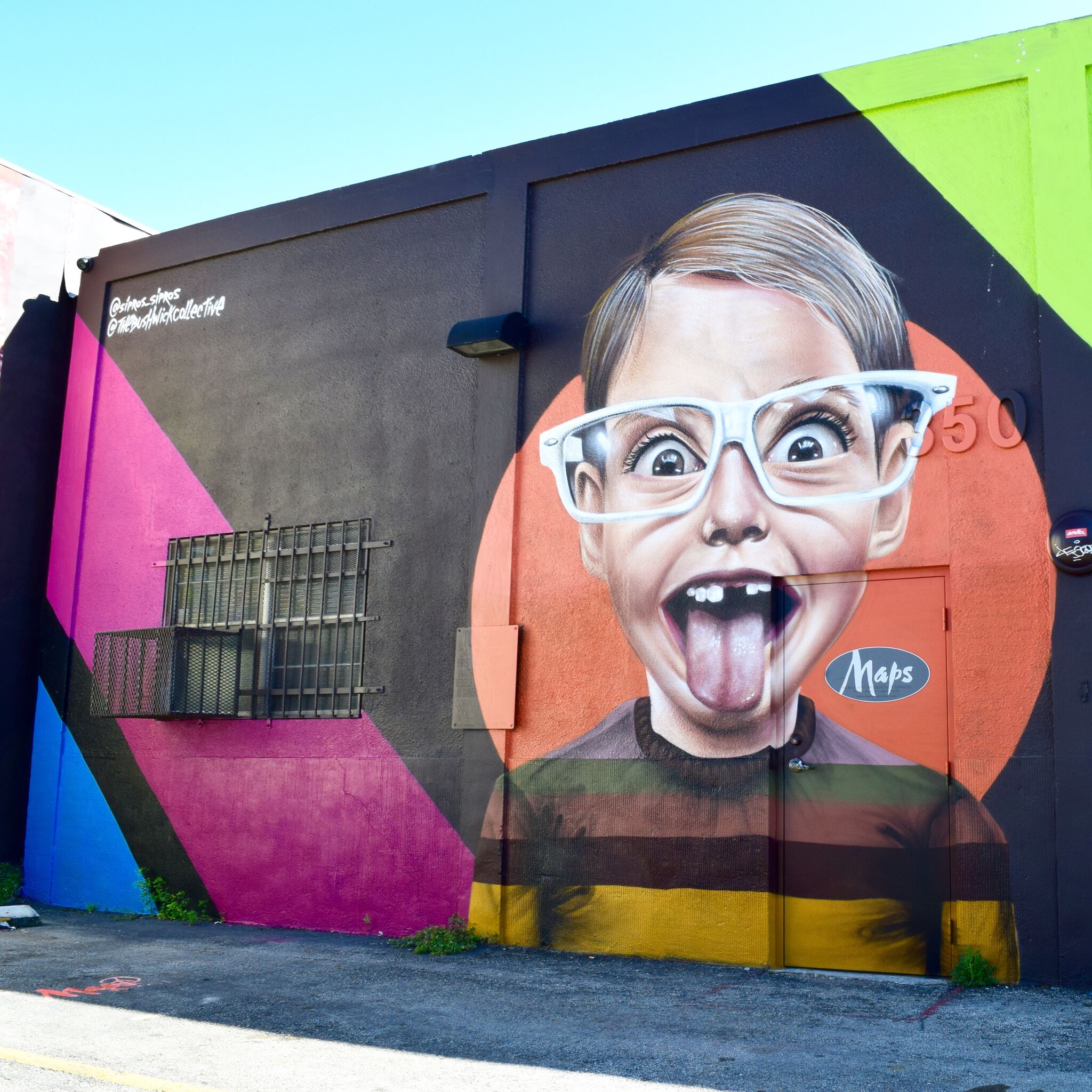 Sipros, Bushwick Collective&mdash;The Newest Wall by Sipros in Miami