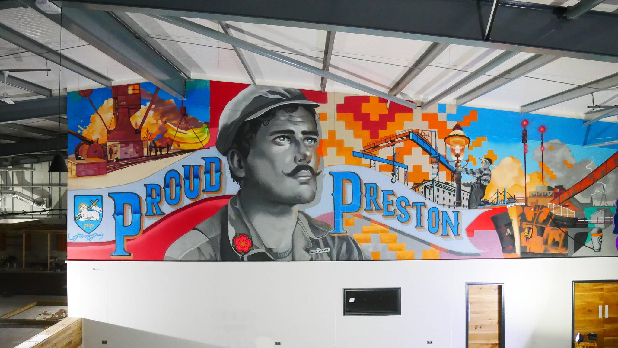 Reasm&mdash;Loom Loft - Dockland Mural