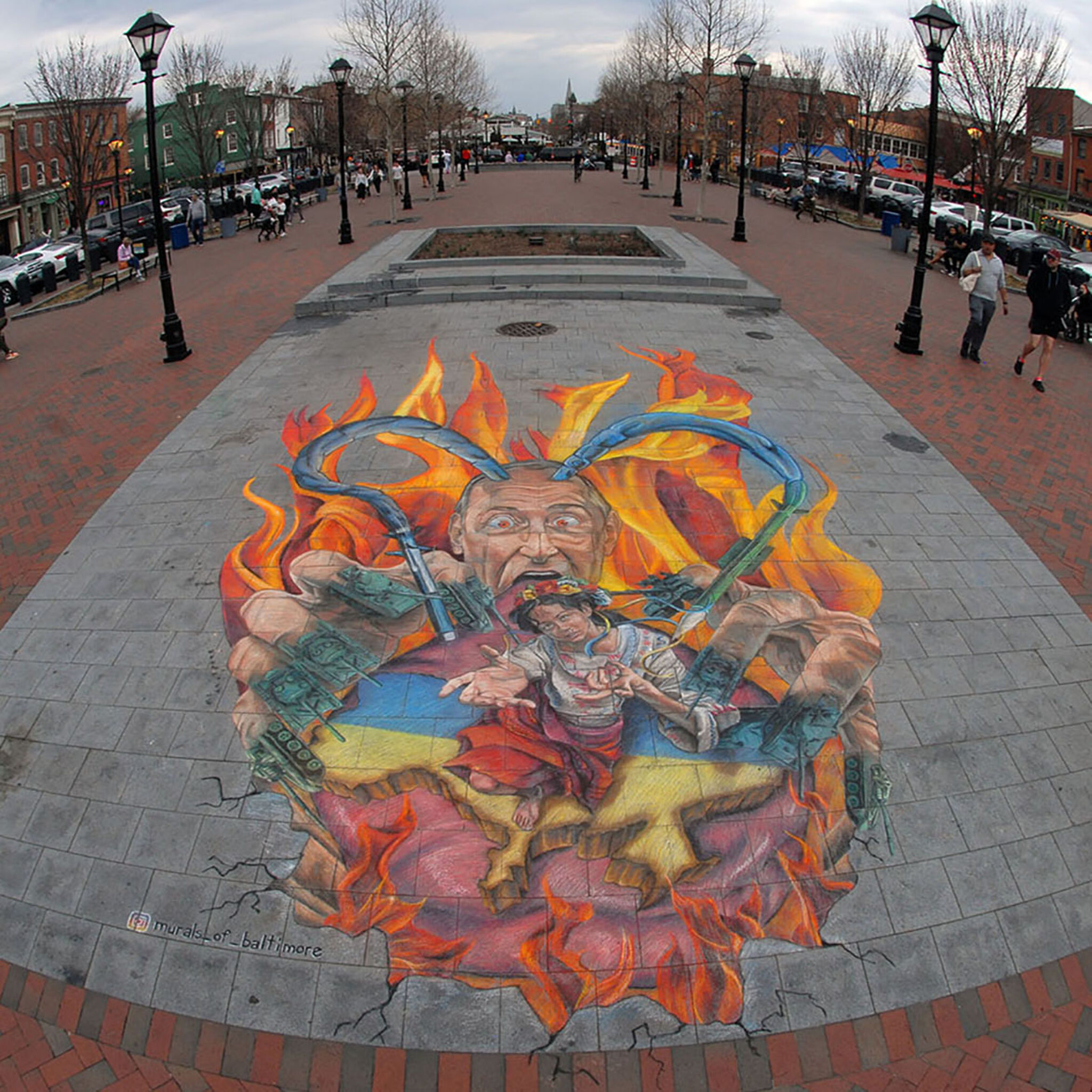 Murals of Baltimore&mdash;Save Ukraine