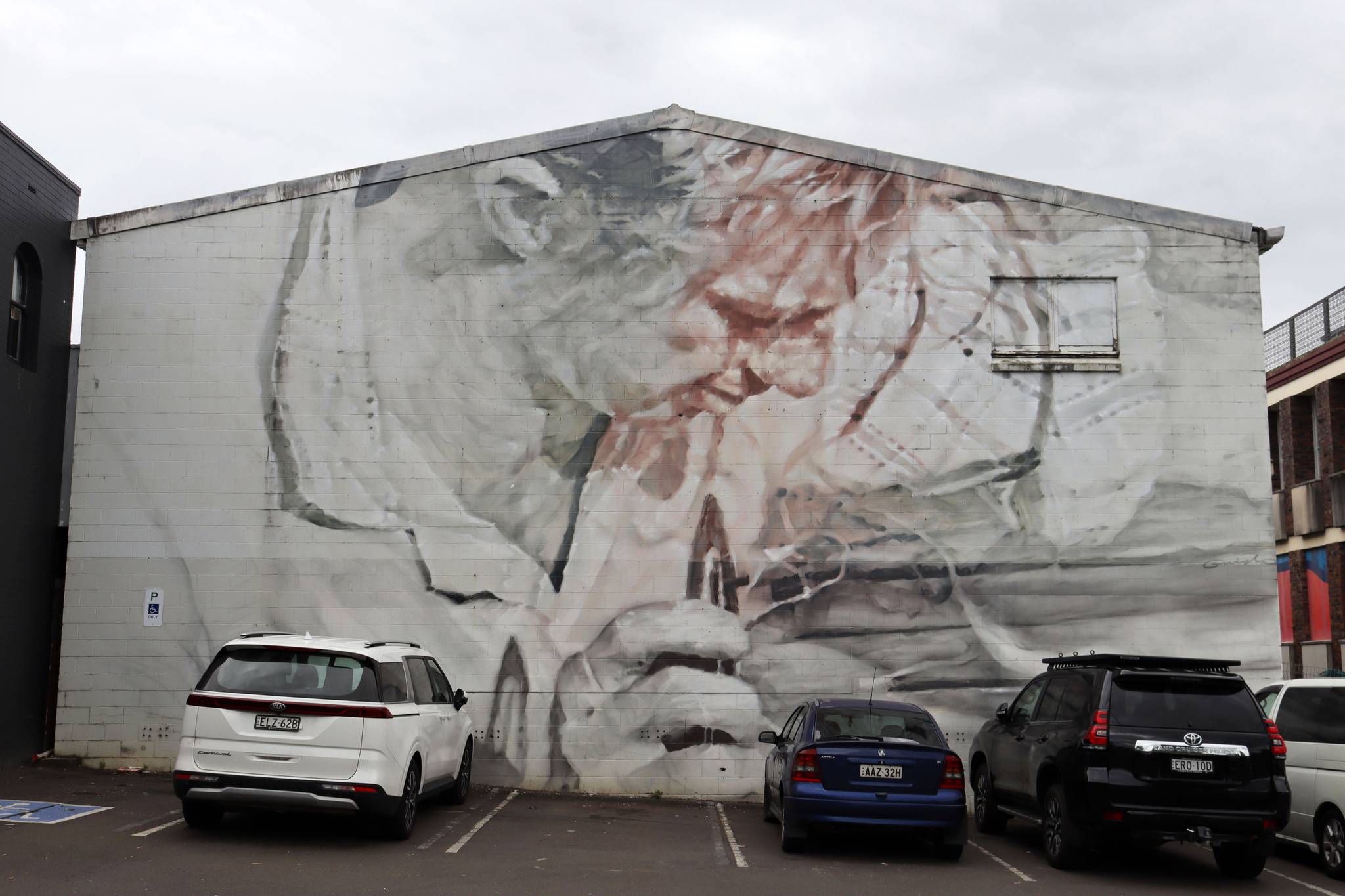 Guido van Helten&mdash;Fisherman at Greenwell Point