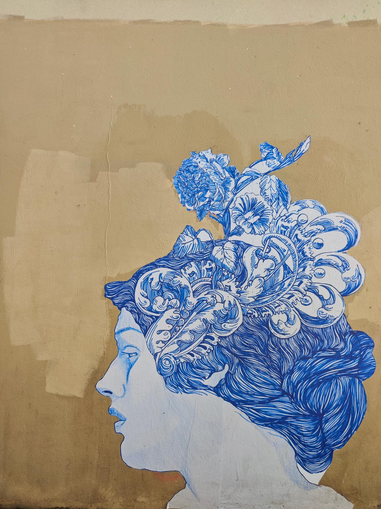 Delphine Delas—Liberté égalité collé