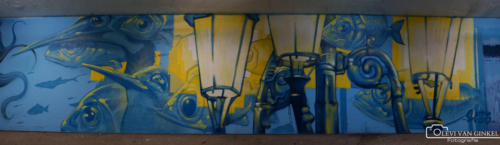 Zmaja, Marloes De Kiewit, Laxmi Manuela, Simian Switch, VAAF, Toscanabanana, Sokaris, Anouk Brand, Lucile Van Laecken, Rutger Termohlen, Sowet, Zark, Studio mutoni, Sasko, Kseniia Nel—Bospoorttunnel 'Wij eisen de nacht op'