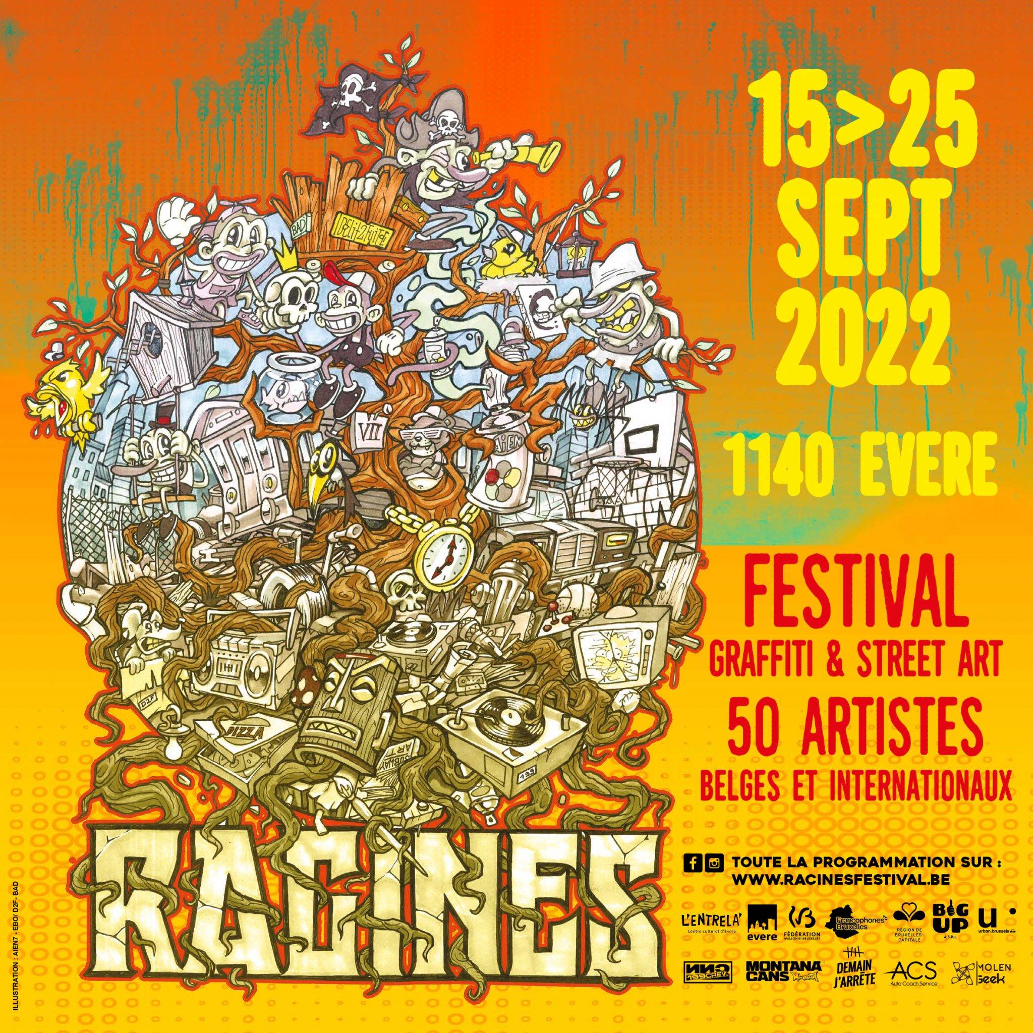 &mdash;Racines Festival Evere 2022