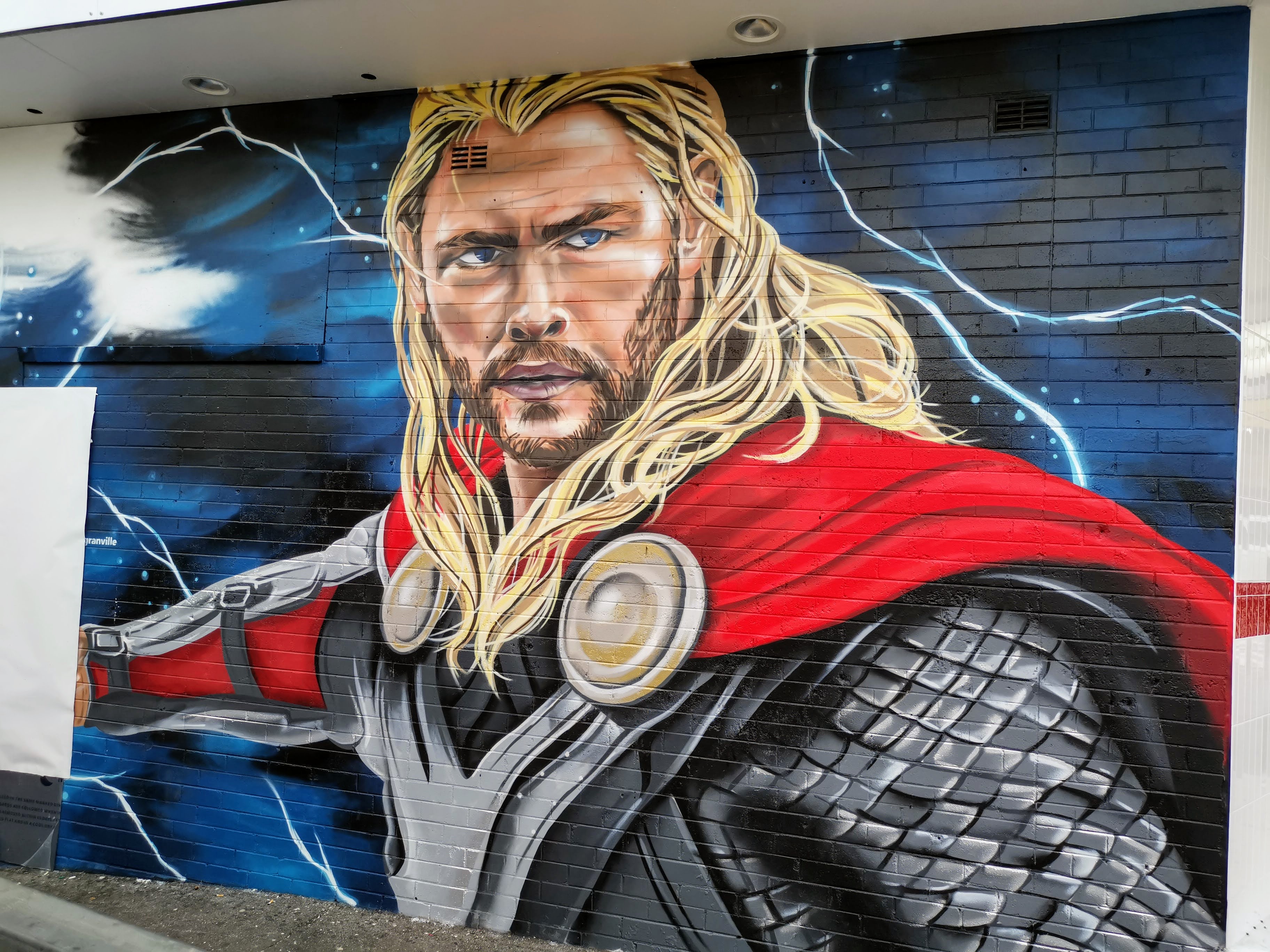 thor mural