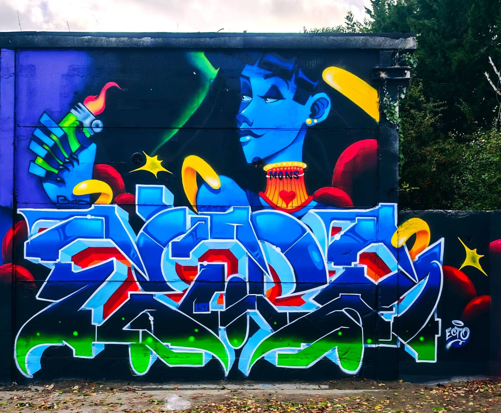 —Inauguration graffiti jam “Le SPOT"