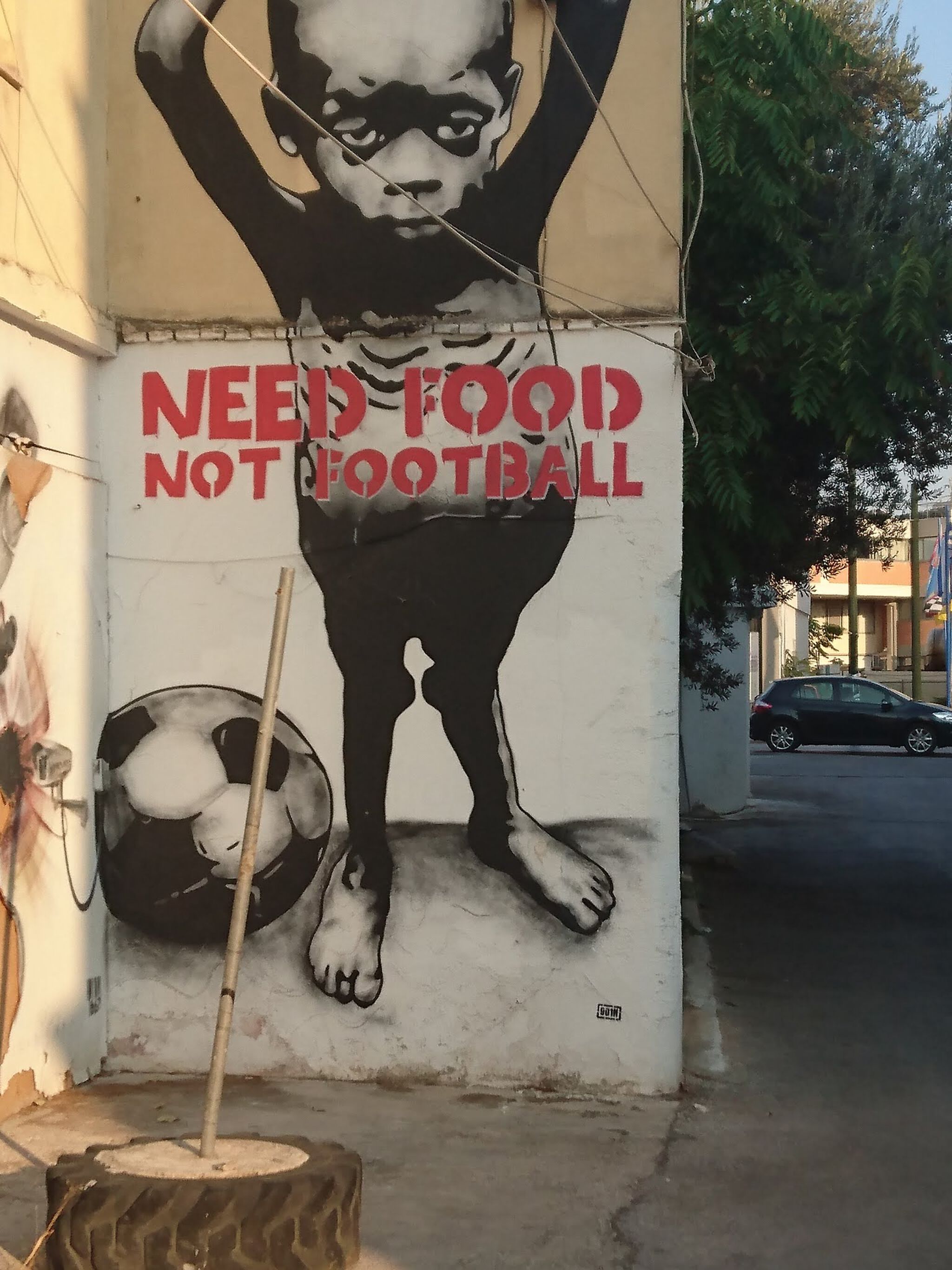 Goin&mdash;We Need Food Not Football - 2014