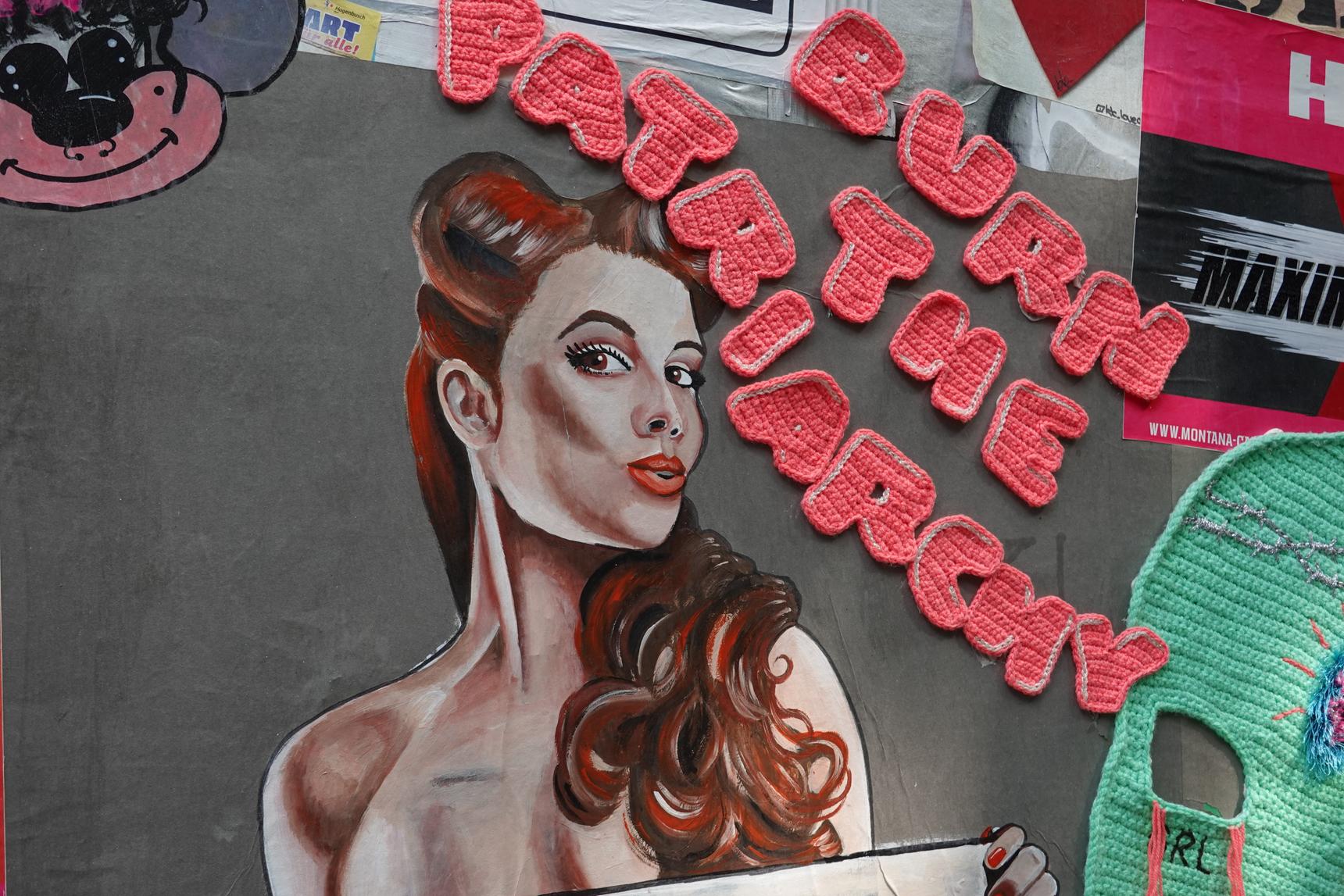 Maaike Dirkx, Haekelbar—Burn the Patriarchy