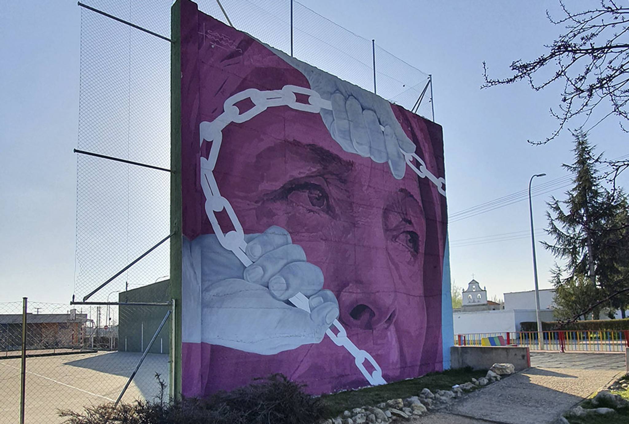 Cain Ferreras&mdash;Mural Paseo Alcalde José Sánchez