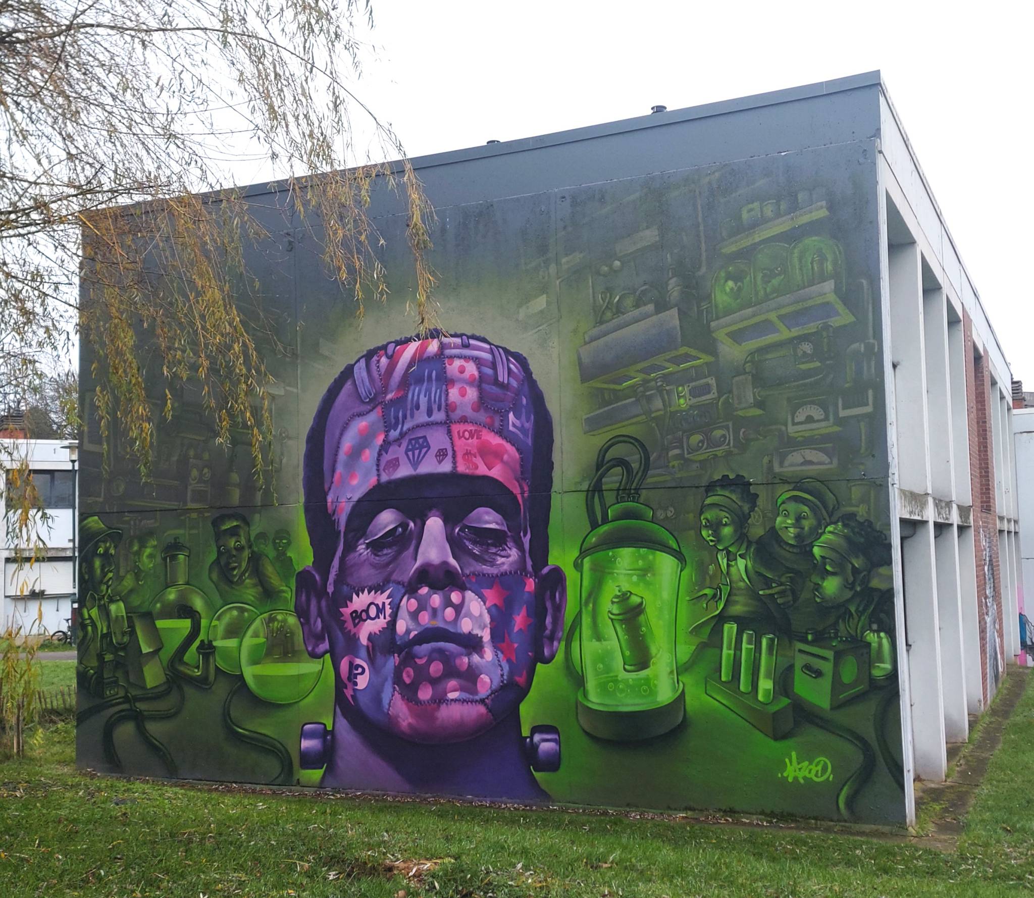 Yann Lazoo&mdash;Graffenstein, Promethée du Street Art