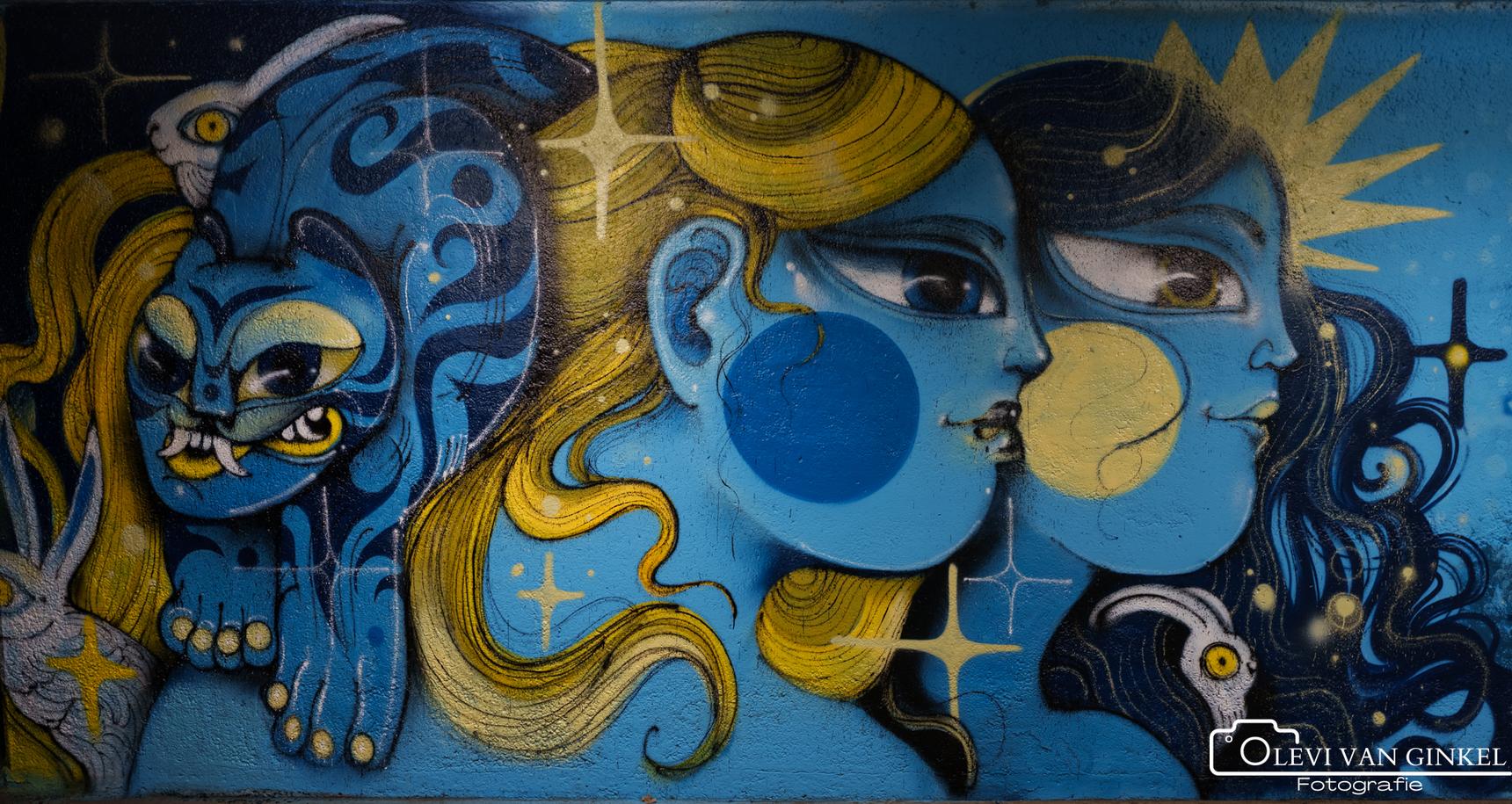 Zmaja, Marloes De Kiewit, Laxmi Manuela, Simian Switch, VAAF, Toscanabanana, Sokaris, Anouk Brand, Lucile Van Laecken, Rutger Termohlen, Sowet, Zark, Studio mutoni, Sasko, Kseniia Nel—Bospoorttunnel 'Wij eisen de nacht op'