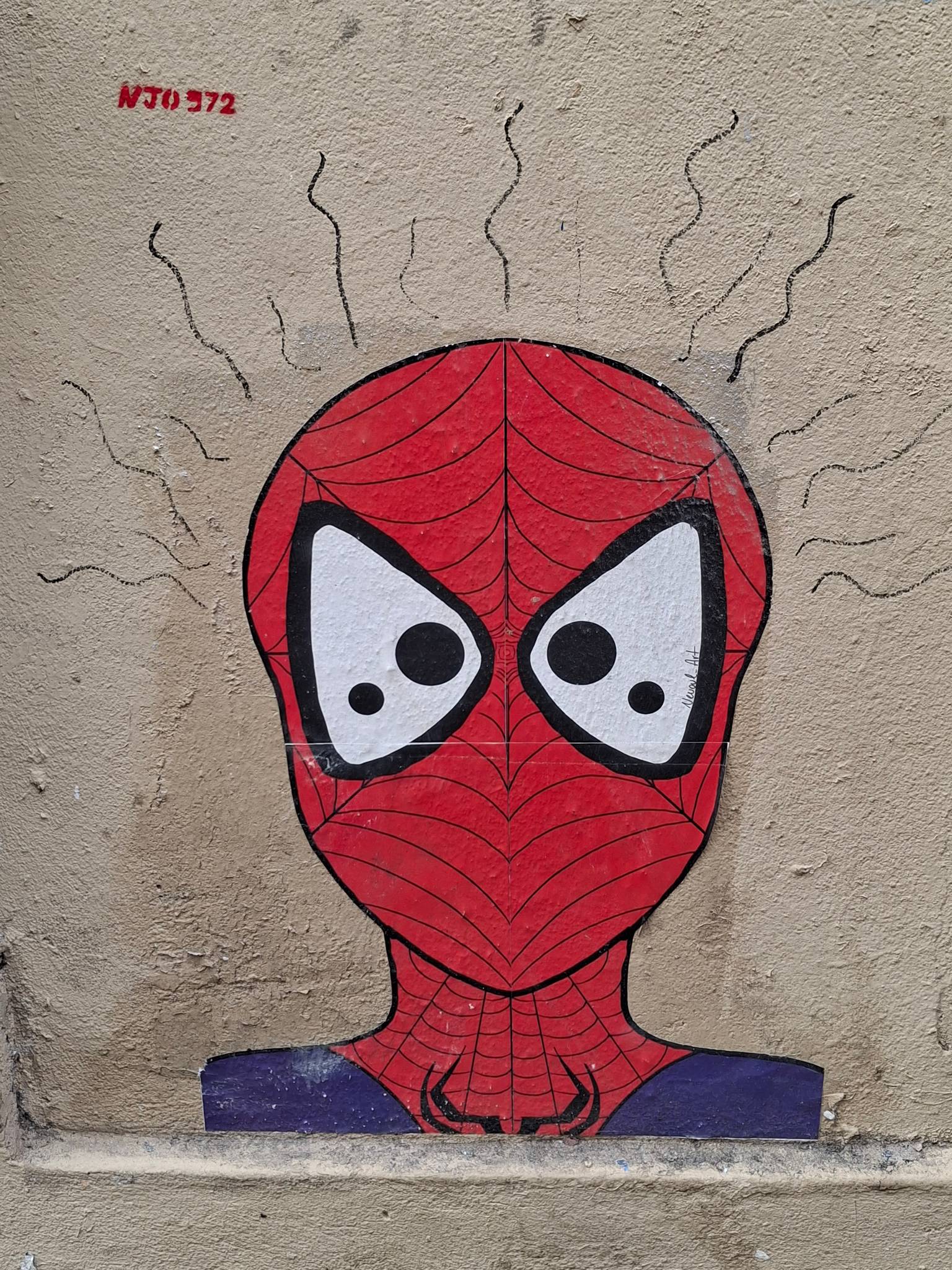 Unknown - Paris&mdash;Young Spiderman