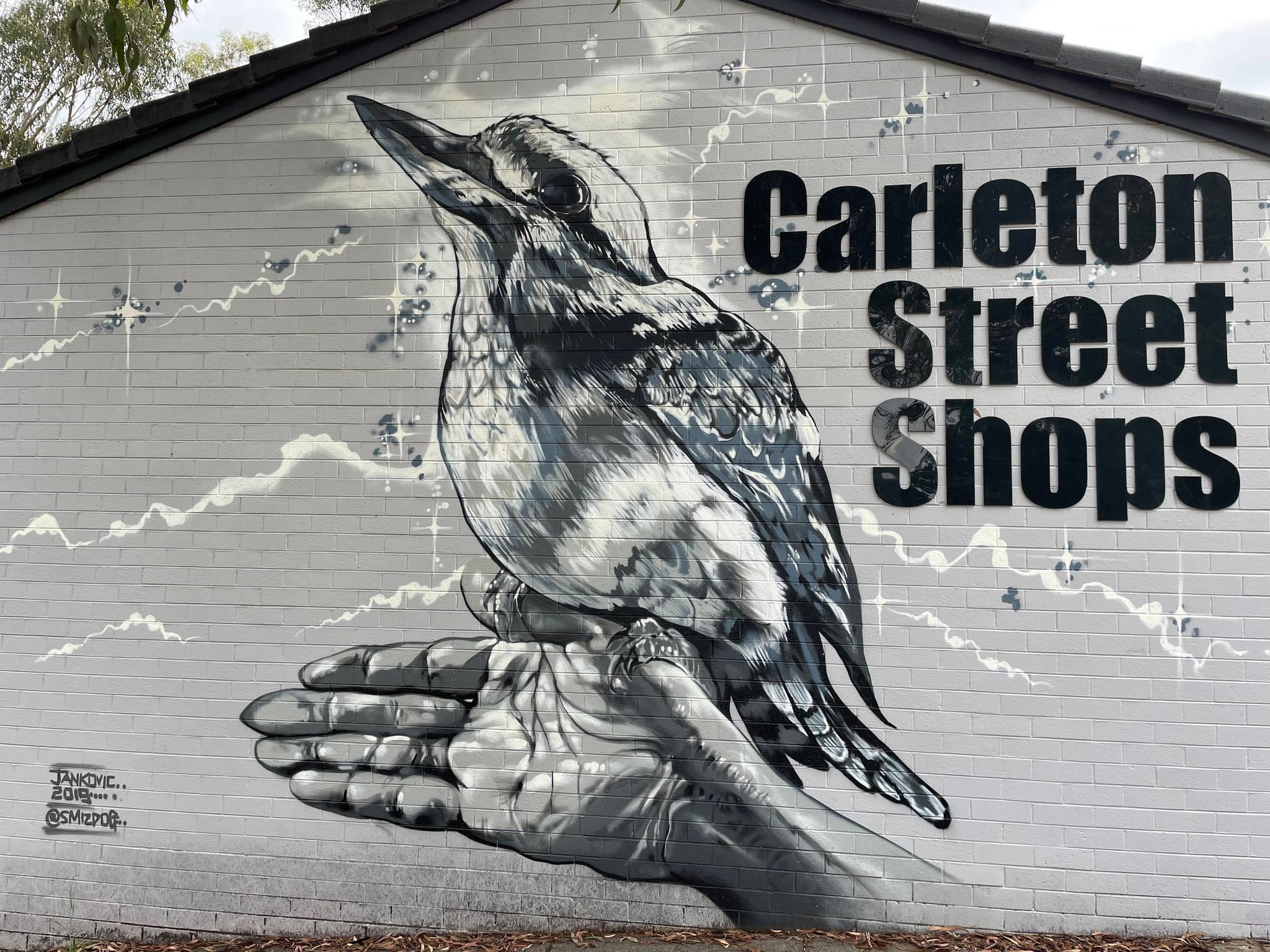 Smizdog&mdash;Carleton Street Shops Kookaburra