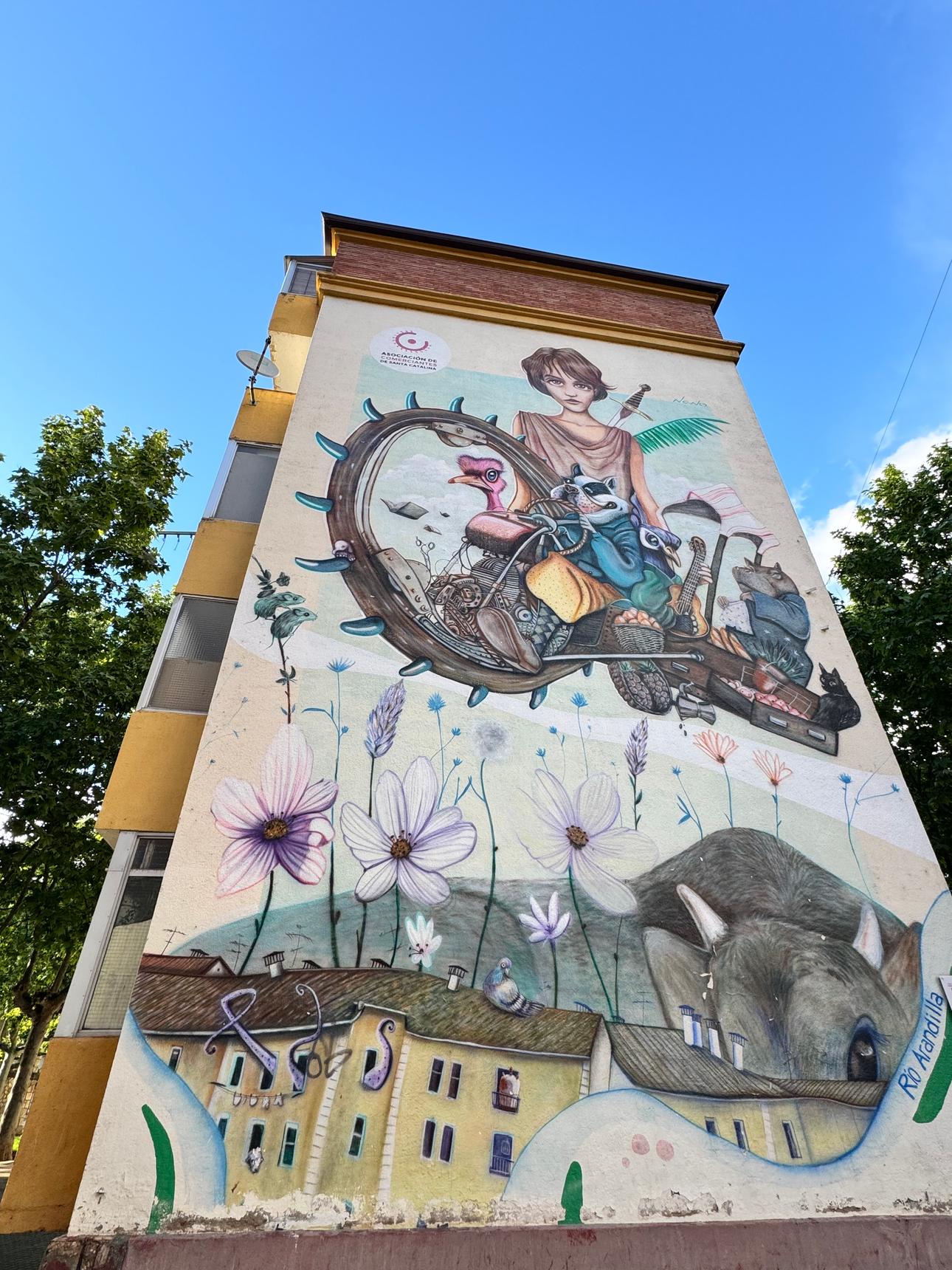 Nano Arribas Lázaro—Santa Catalina / Alegoría al Barrio de Santa Catalina