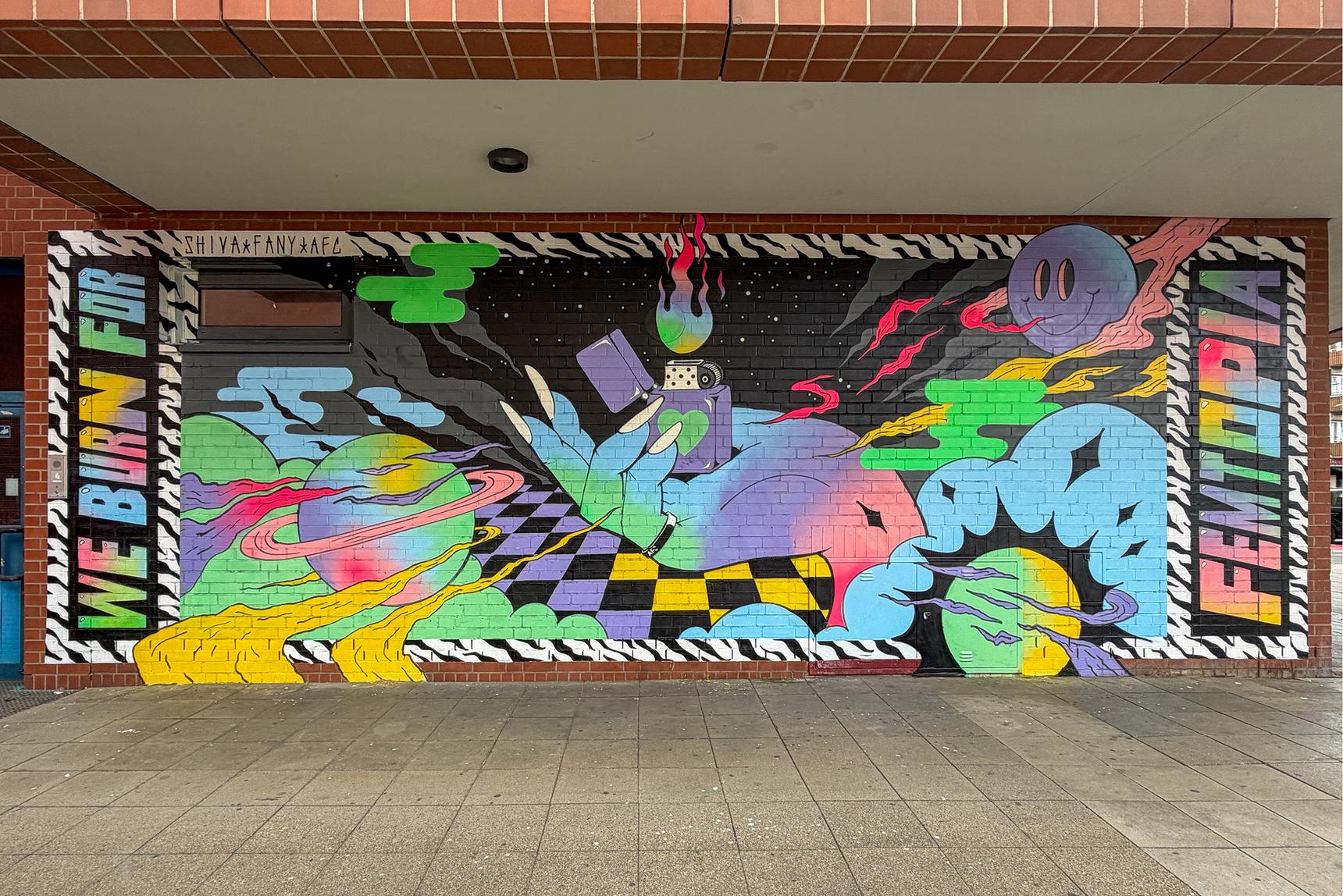 Shiva, Fany, Altona Female Crew—WE BURN FOR FEMTOPIA