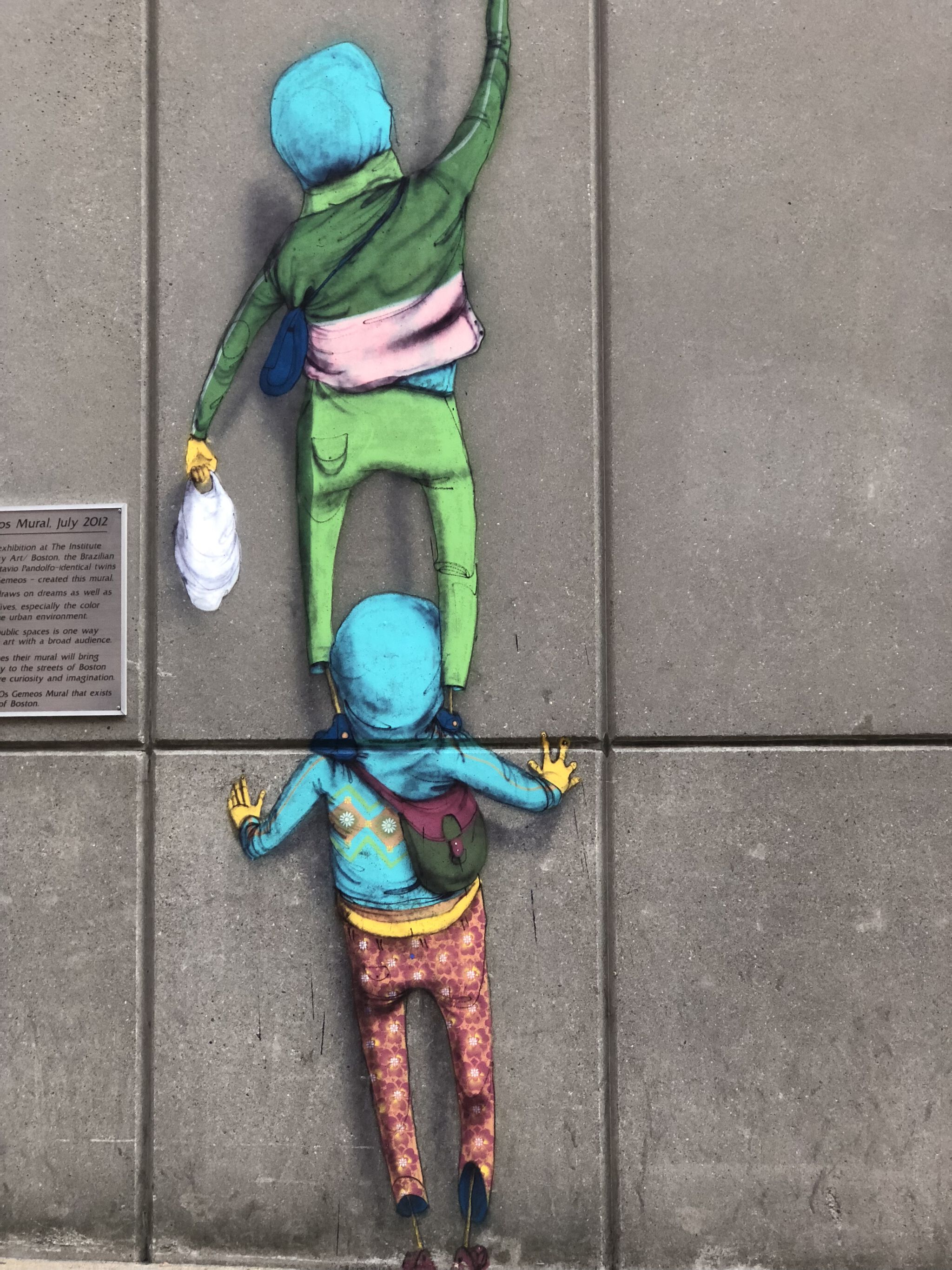 Os Gemeos&mdash;Two graffiti guys 