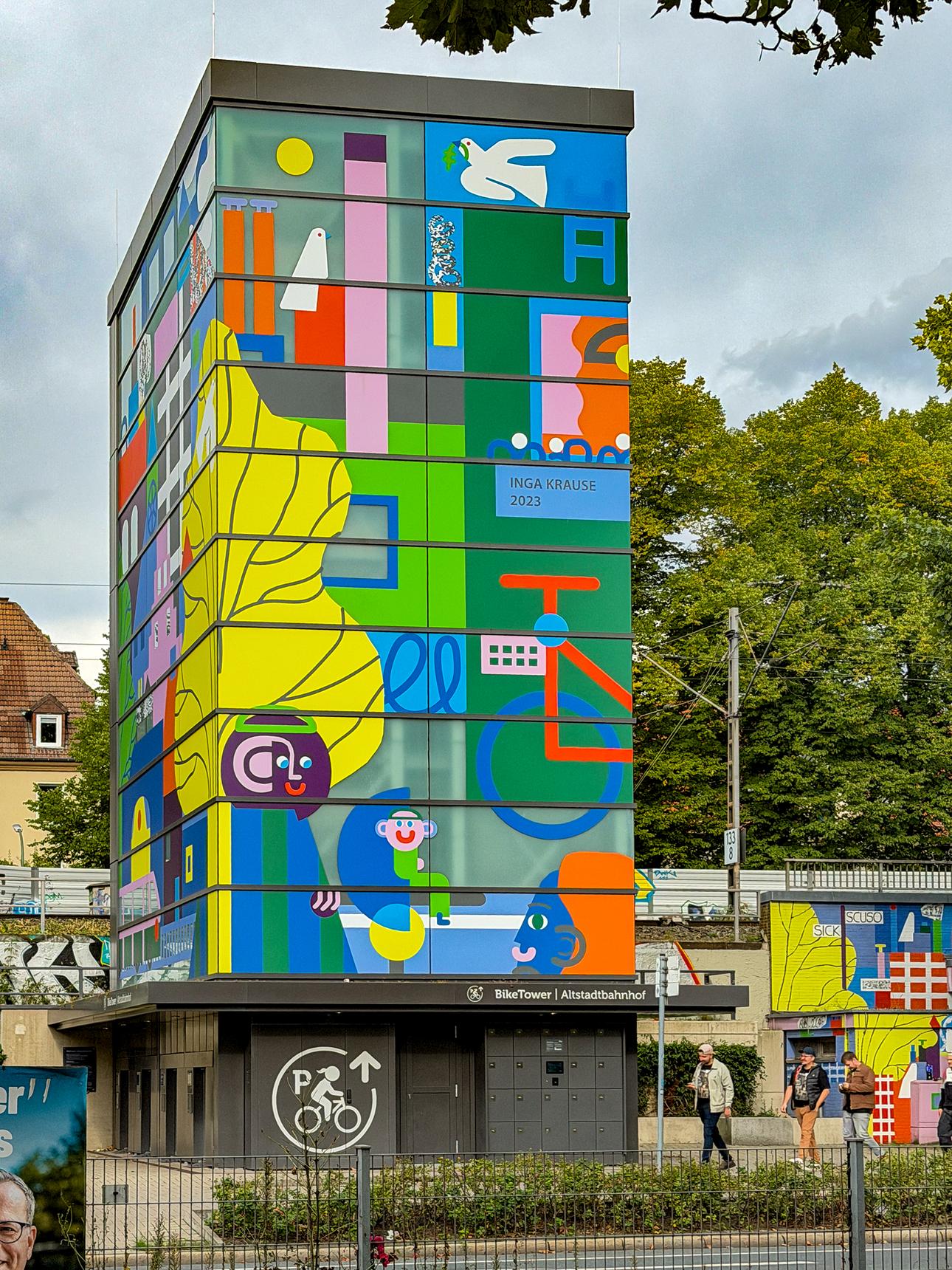Inga Krause—Bike-Tower