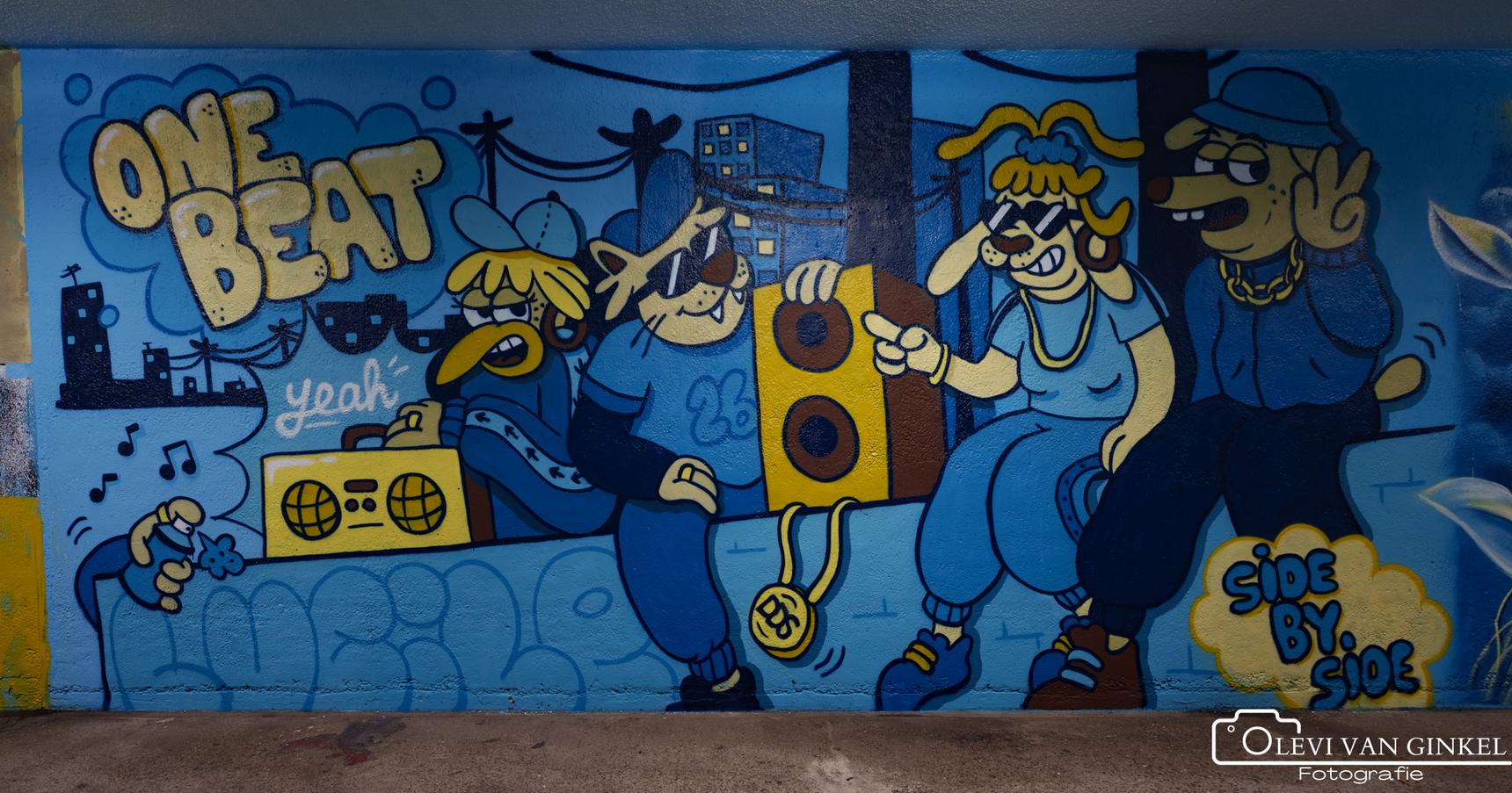 Zmaja, Marloes De Kiewit, Laxmi Manuela, Simian Switch, VAAF, Toscanabanana, Sokaris, Anouk Brand, Lucile Van Laecken, Rutger Termohlen, Sowet, Zark, Studio mutoni, Sasko, Kseniia Nel—Bospoorttunnel 'Wij eisen de nacht op'