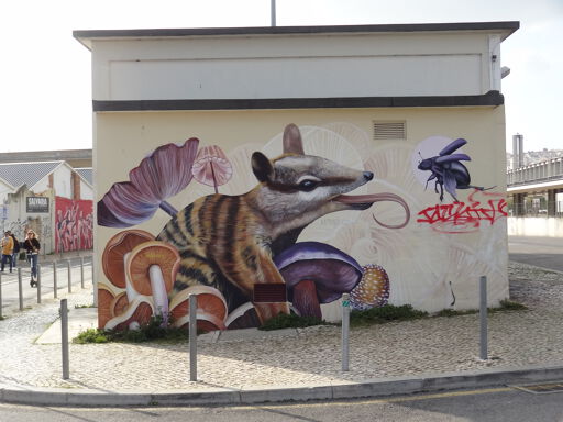 Mega Mouth by Toxicómano & ERRE - Street Art Cities