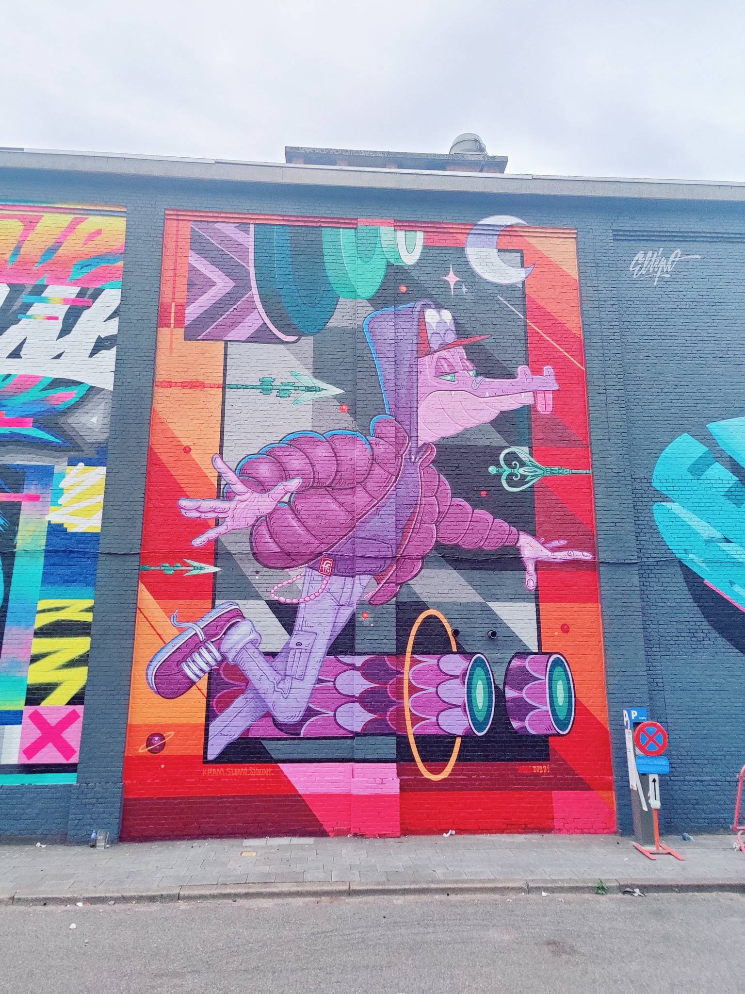 Nils Westergard, EYES-B, Patrick Croes, Angel Toren, Rise One, Dante arcade, KRAM, Eltipo, HRVB THE WEIRD&mdash;Meeting of Styles 2022 - Hall of Styles