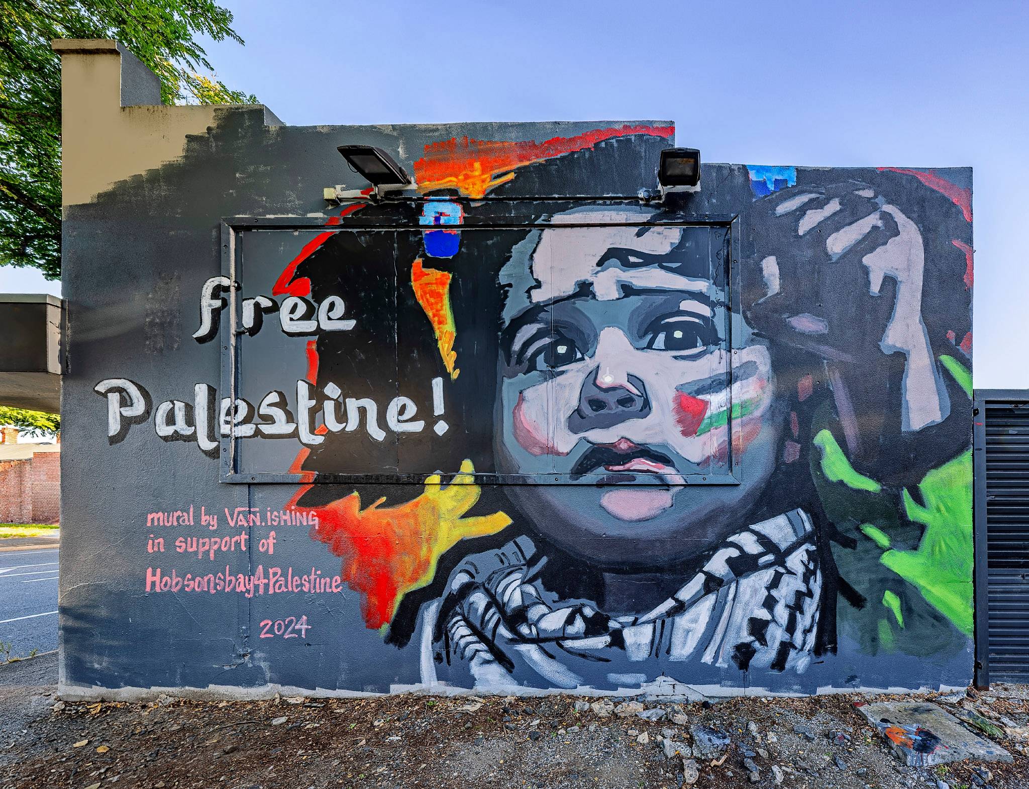 Van T Rudd&mdash;Free Palestine