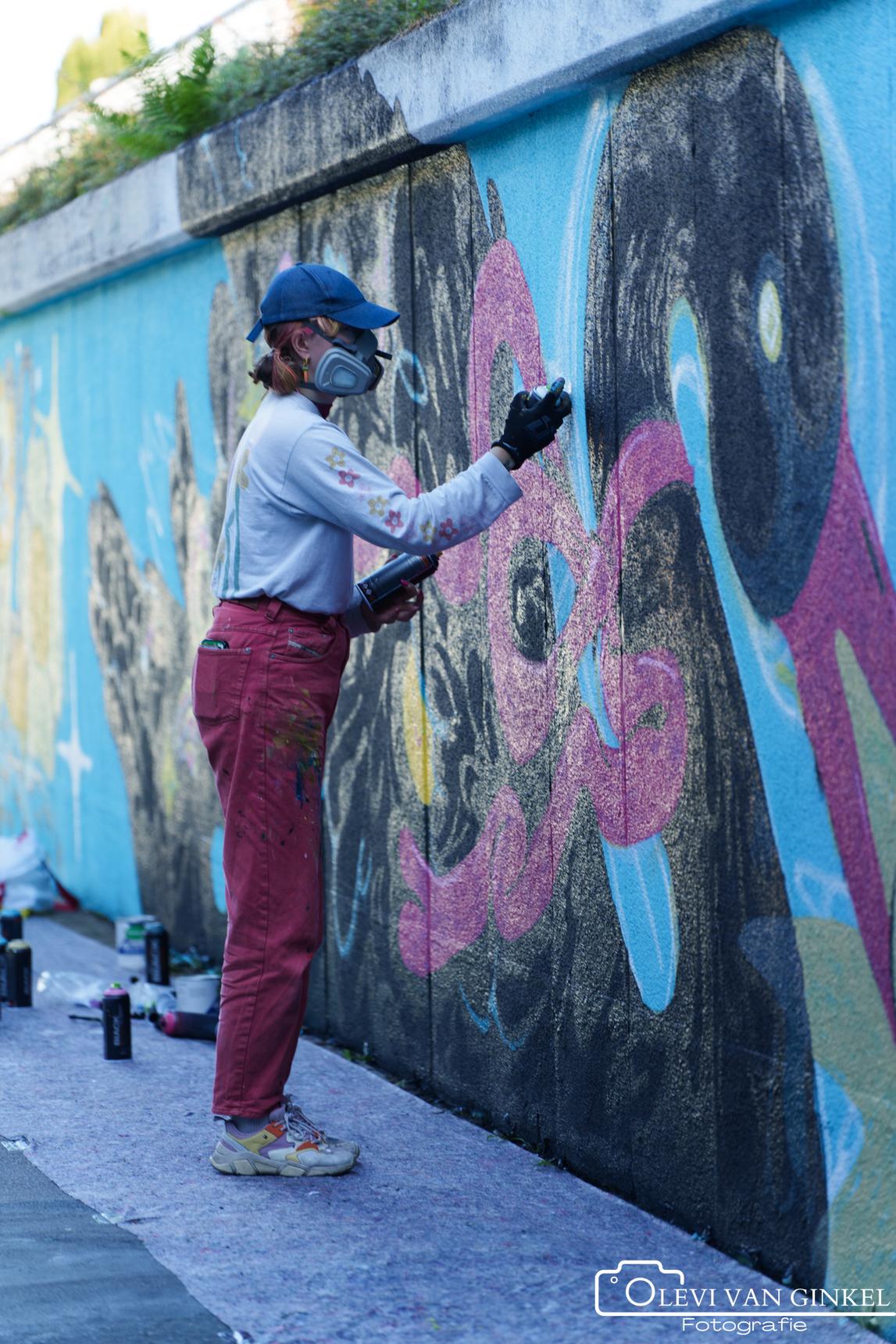 Zmaja, Marloes De Kiewit, Laxmi Manuela, Simian Switch, VAAF, Toscanabanana, Sokaris, Anouk Brand, Lucile Van Laecken, Rutger Termohlen, Sowet, Zark, Studio mutoni, Sasko, Kseniia Nel—Bospoorttunnel 'Wij eisen de nacht op'