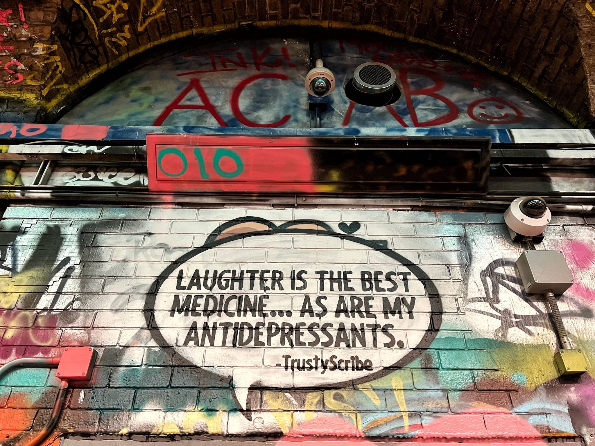 Trusty Scribe&mdash;Laughter is the best medicine… as are my antidepressants.