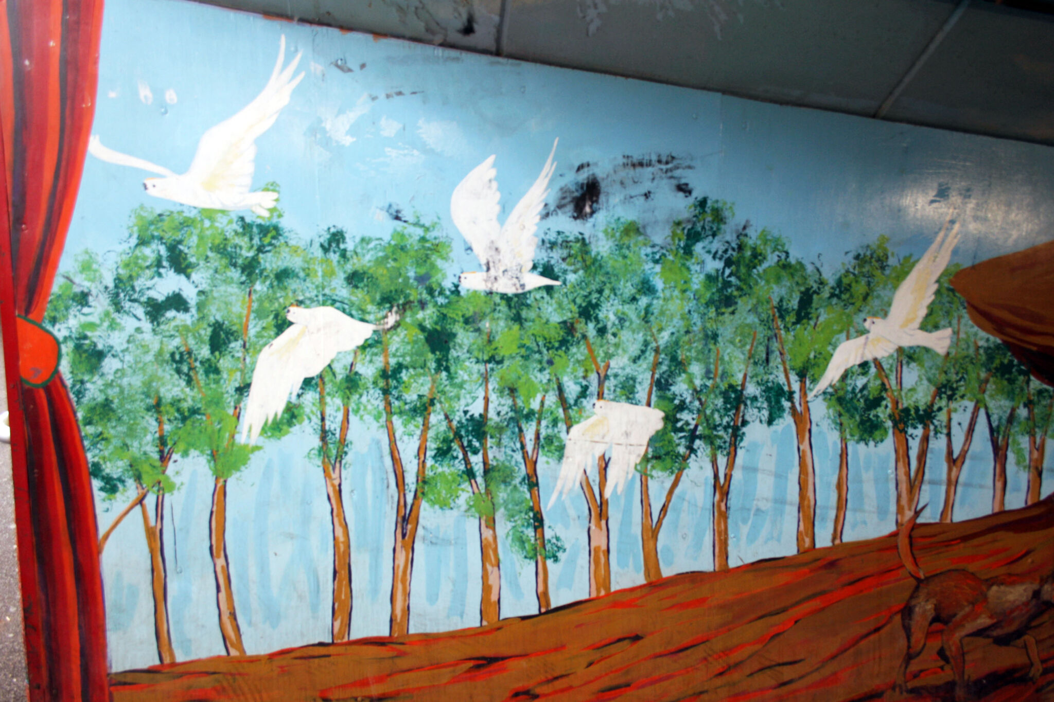 Rodney Monk&mdash;Guildford Underpass Mural